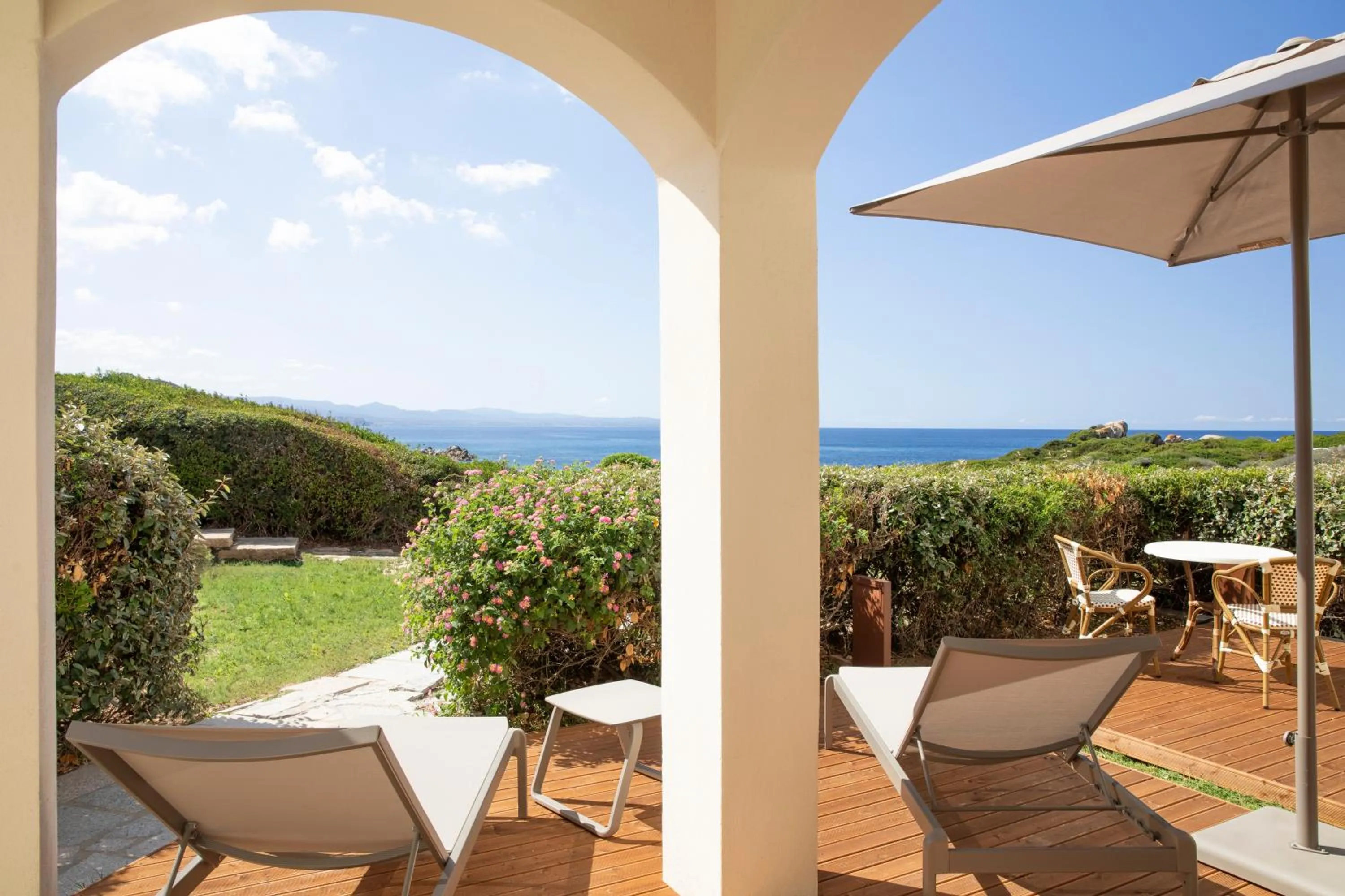 Balcony/Terrace in Mangia's Santa Teresa Sardinia, Curio Collection by Hilton