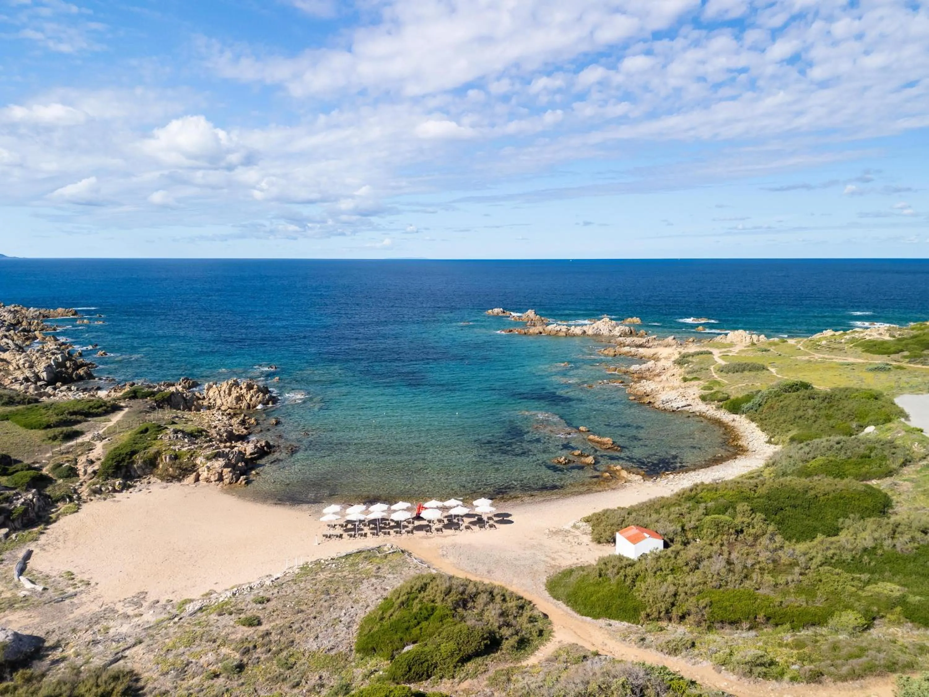 Beach in Mangia's Santa Teresa Sardinia, Curio Collection by Hilton