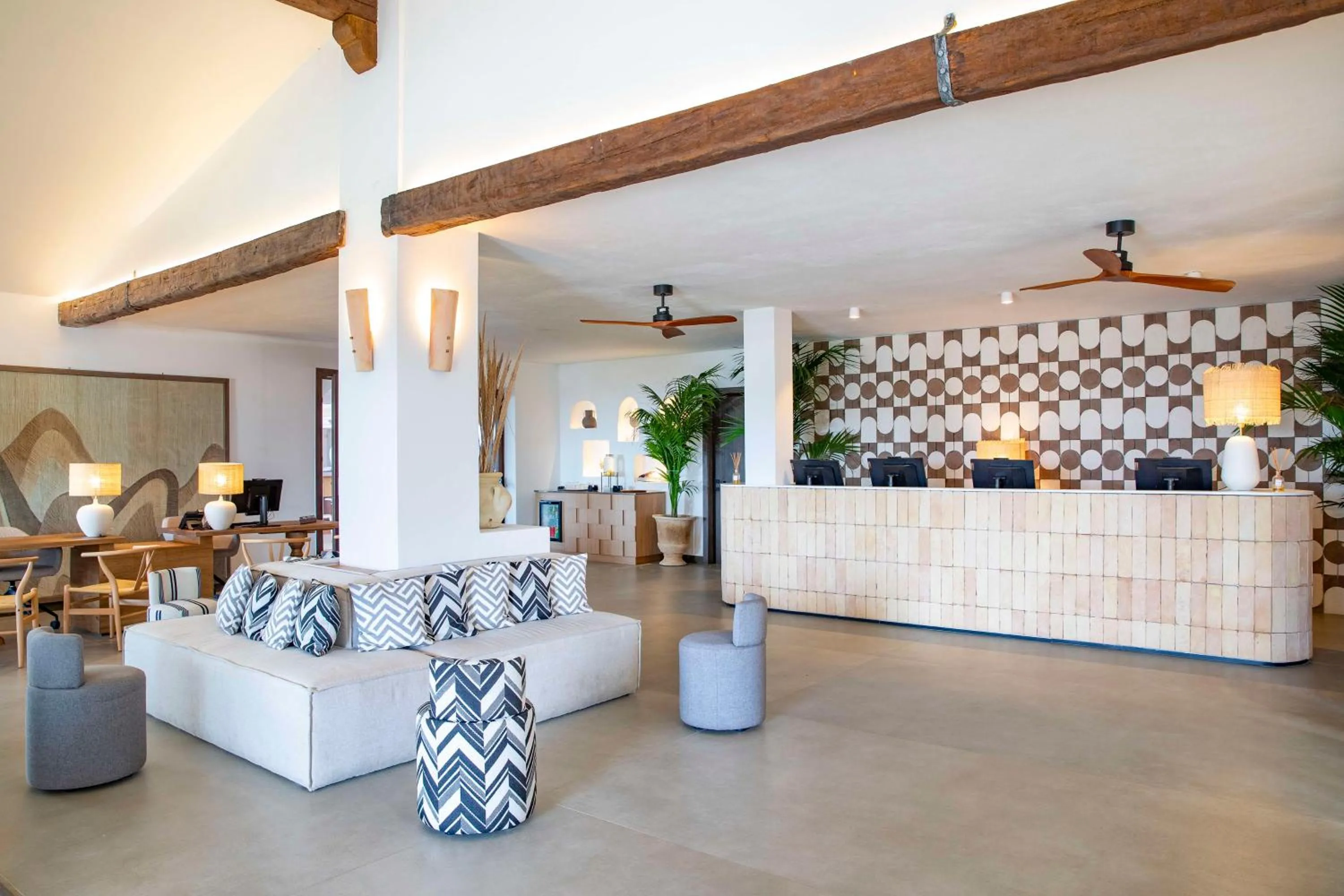 Lobby or reception in Mangia's Santa Teresa Sardinia, Curio Collection by Hilton