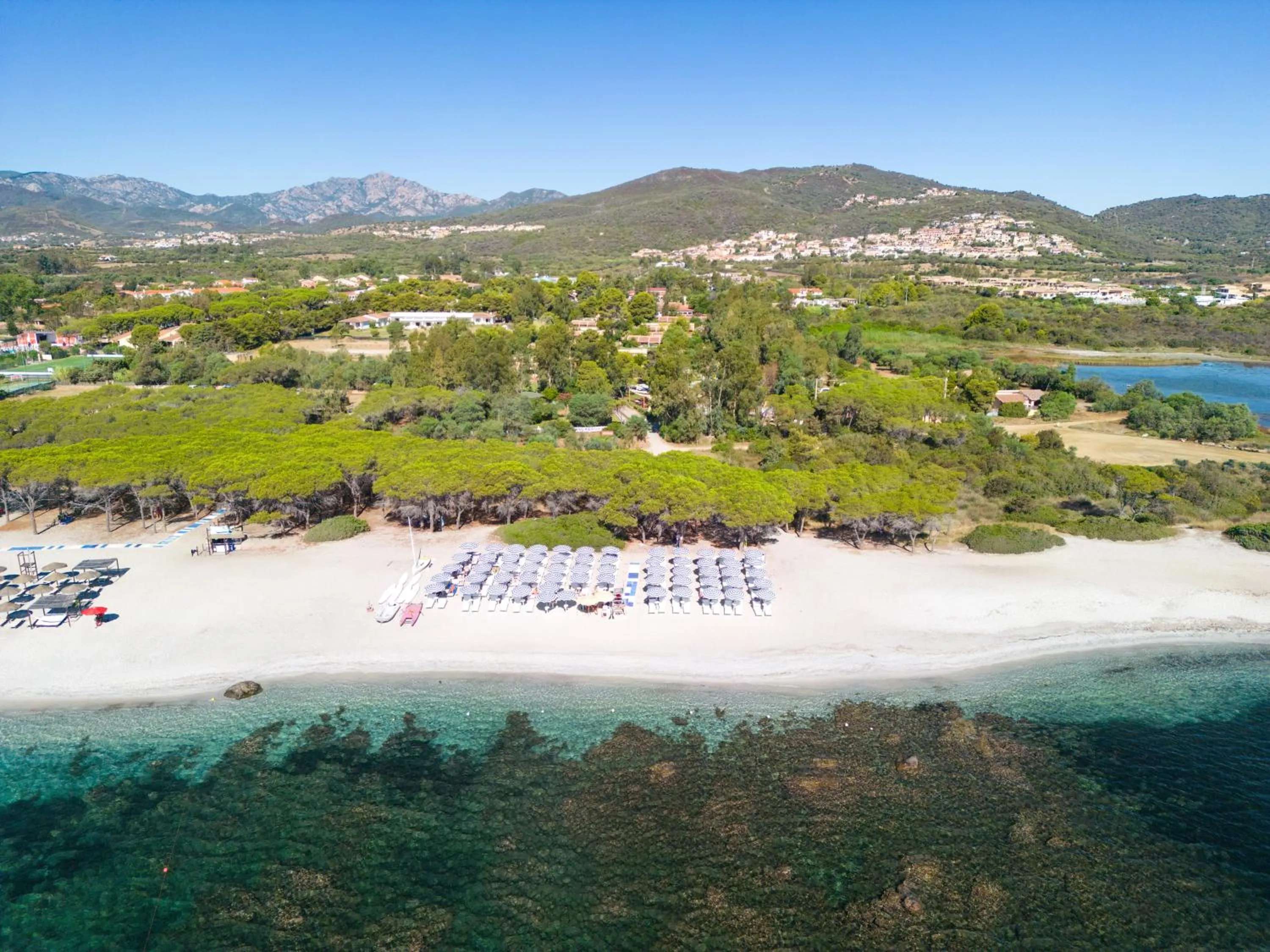 Bird's eye view in MClub Budoni