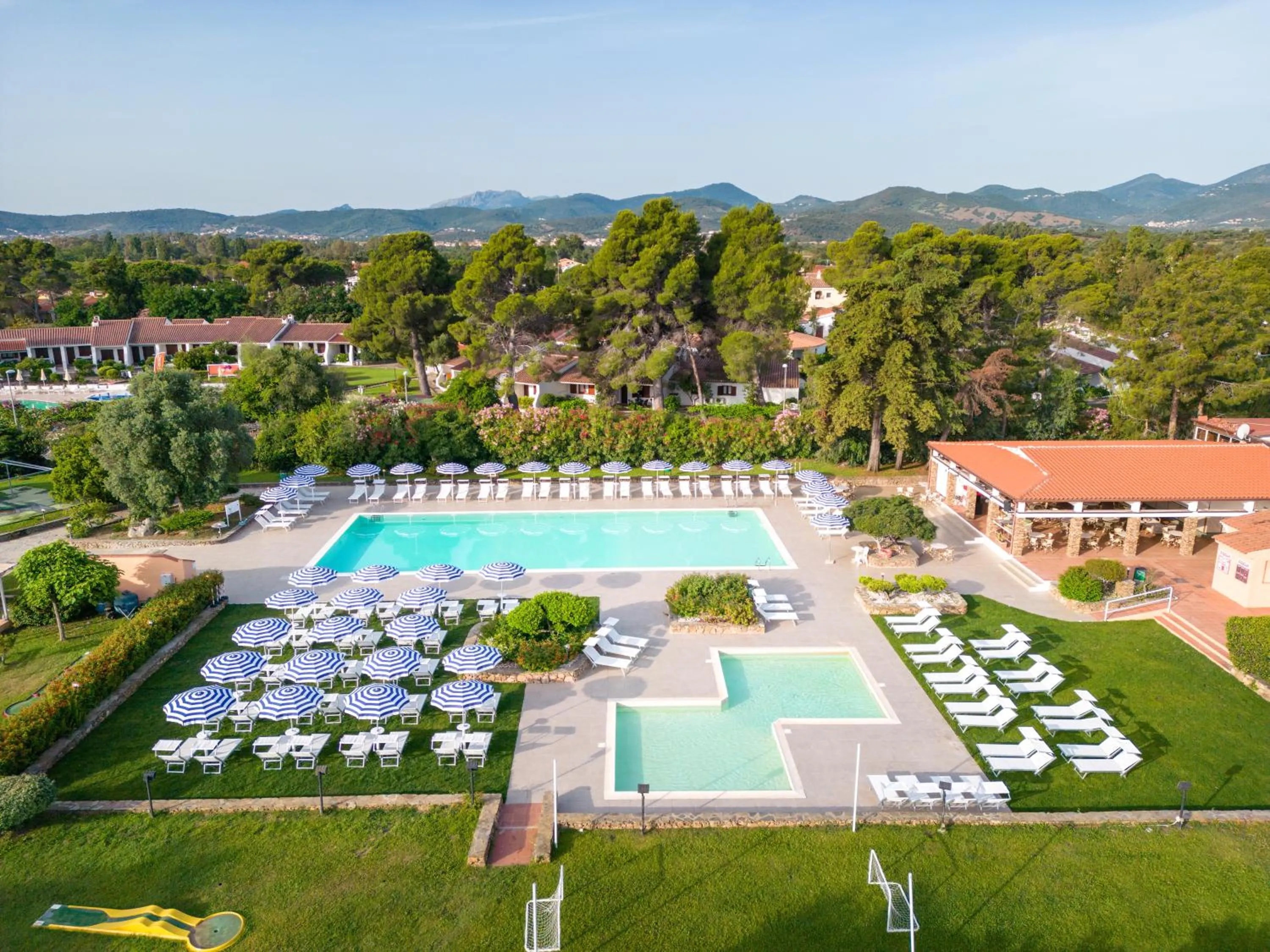 Bird's eye view in MClub Budoni