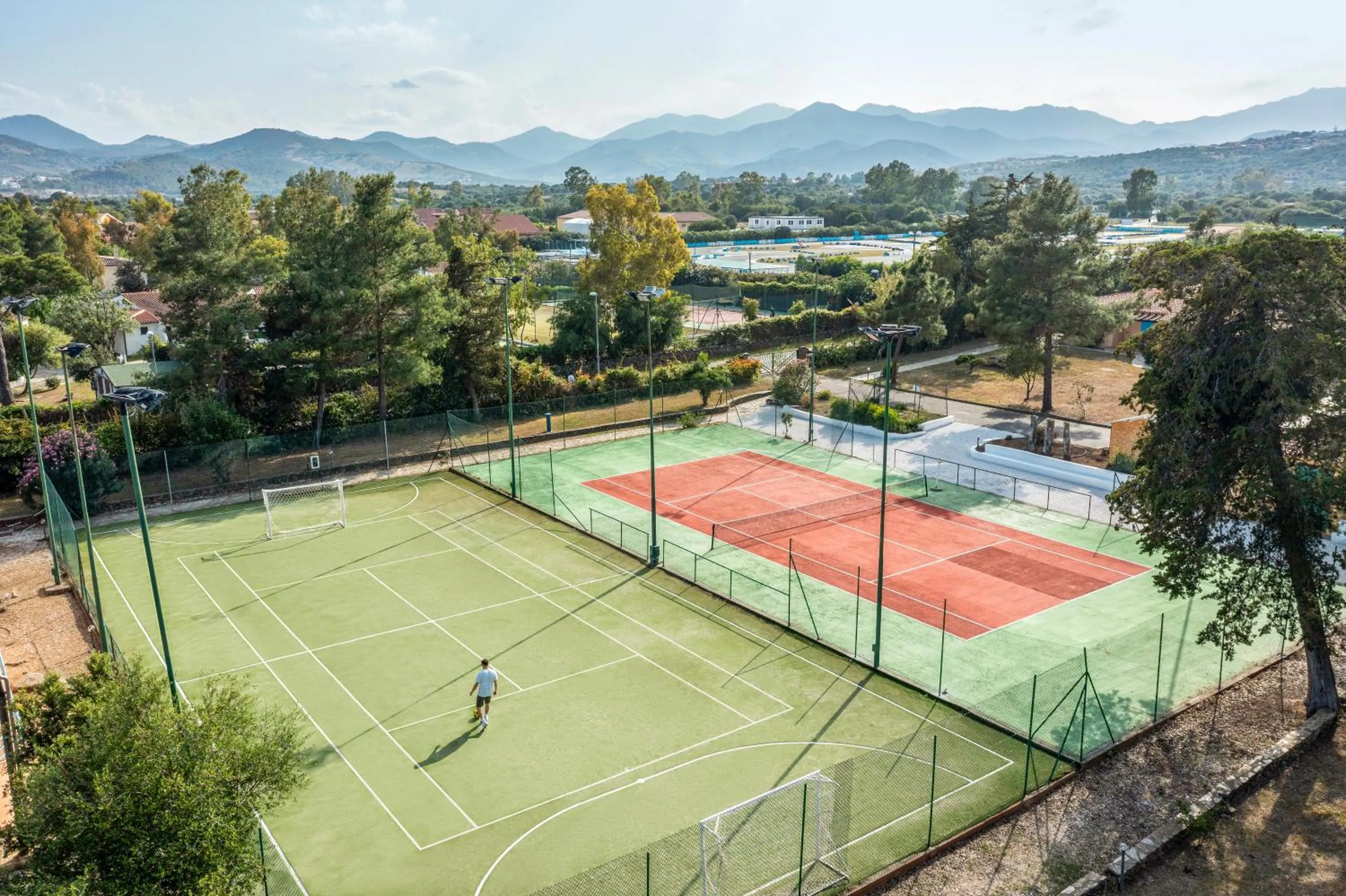 Tennis court in MClub Budoni