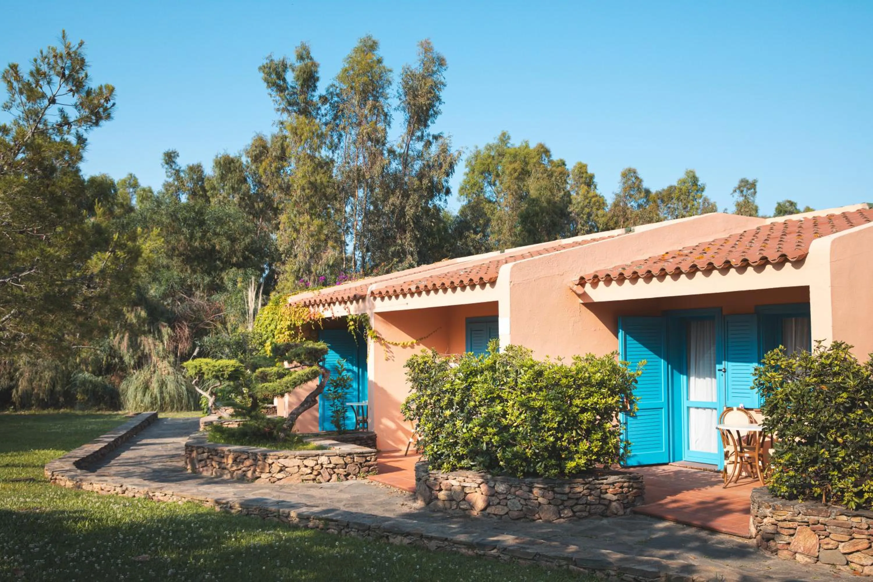 Garden view in MClub Budoni