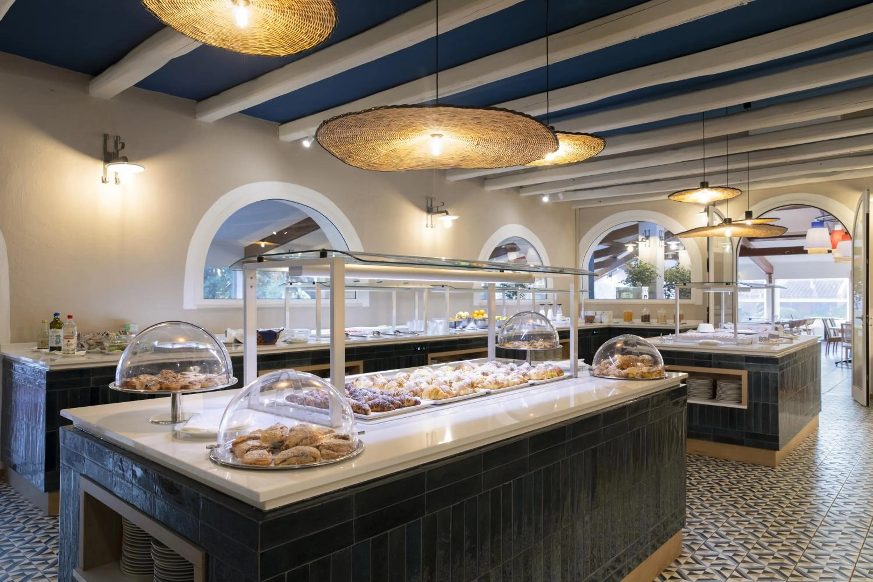 Buffet breakfast in MClub Budoni