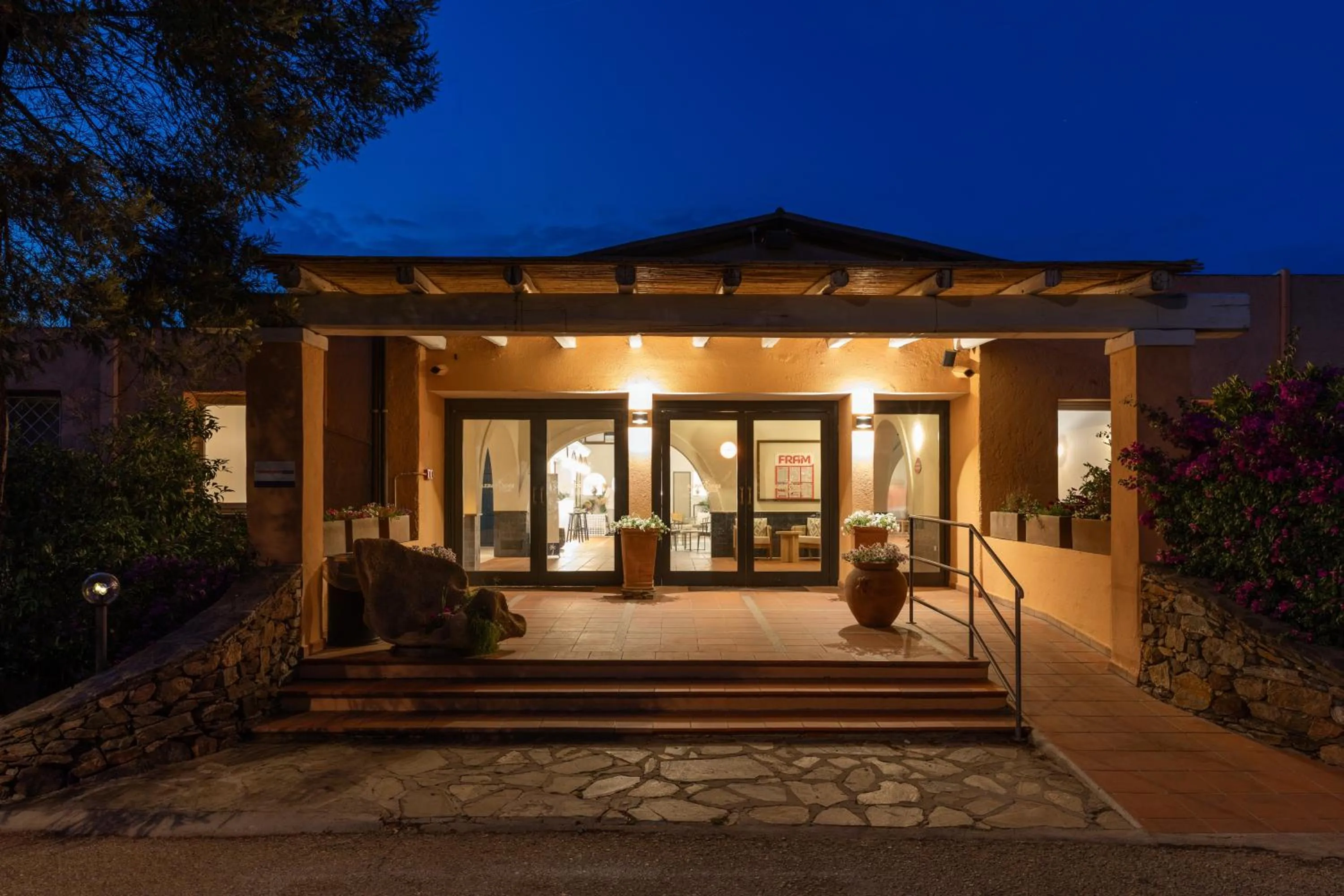 Facade/entrance in MClub Budoni