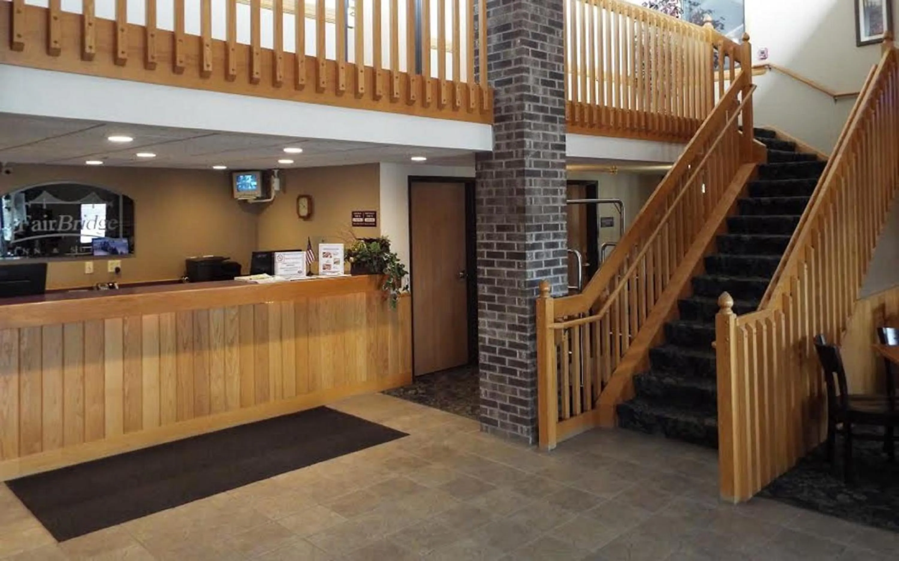 Lobby or reception in FairBridge Inn & Suites Thorp