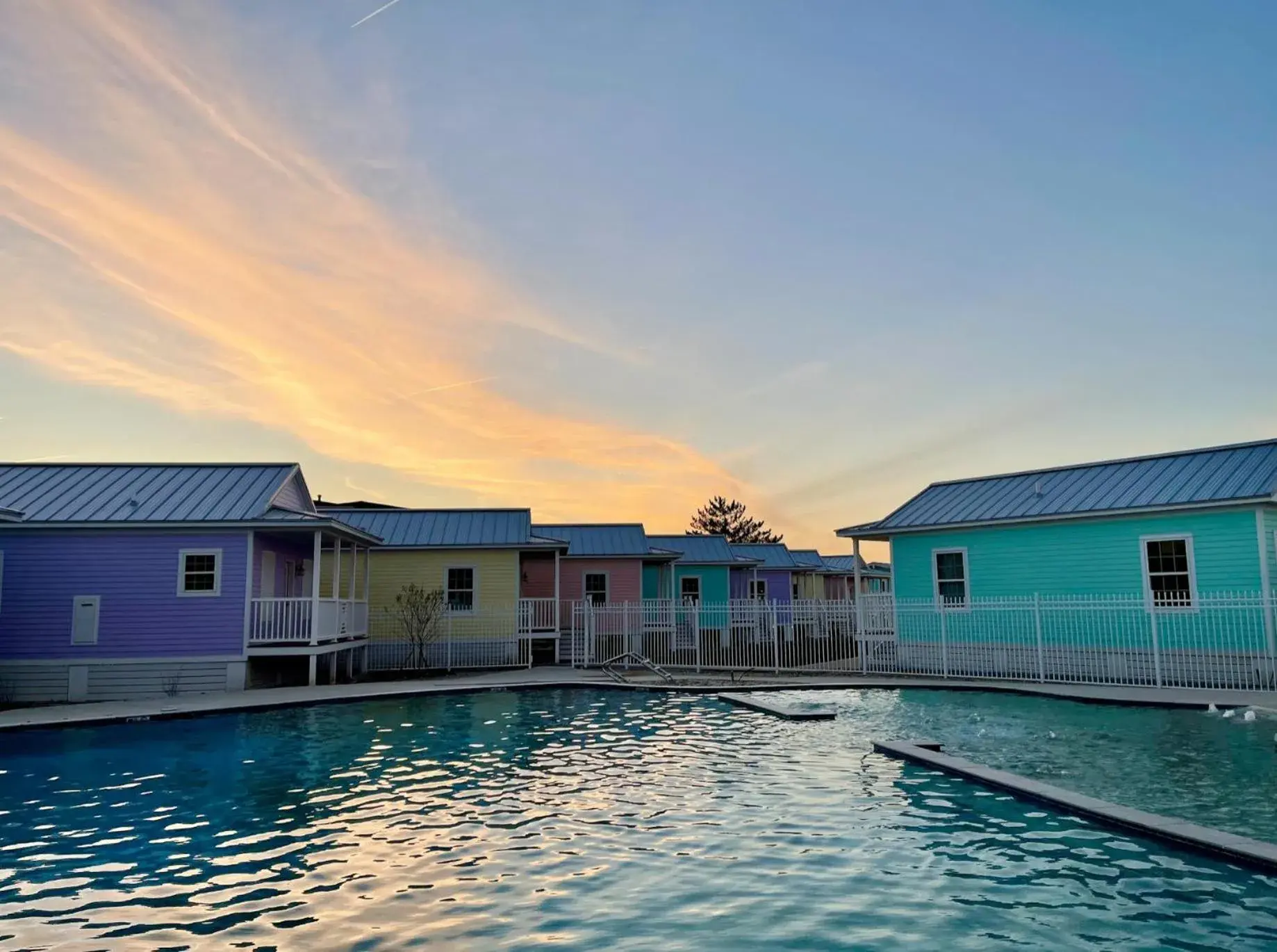 Property building in Key West Cottages Property building in Key West Cottages