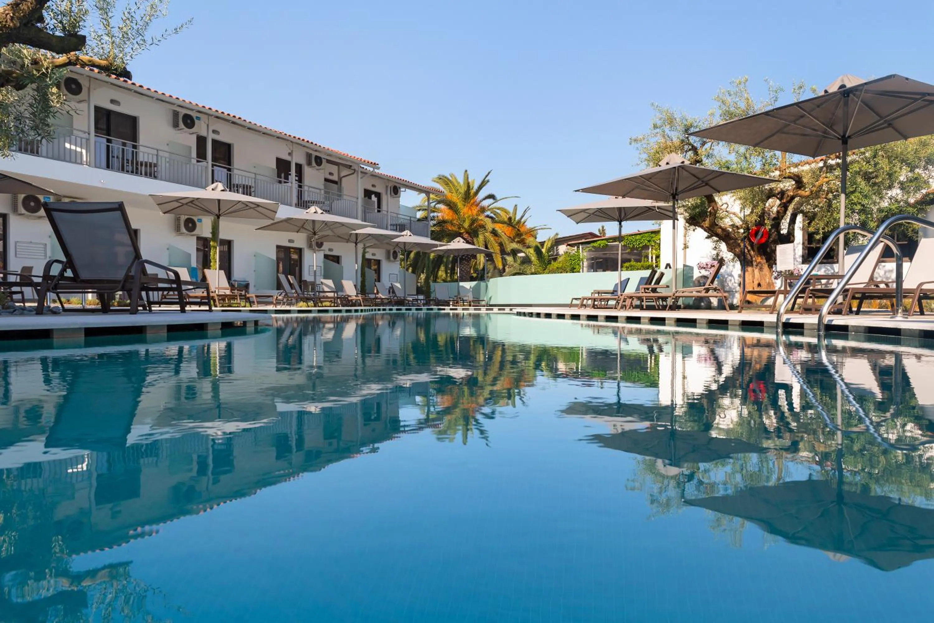 Swimming pool in Philoxenia Hotel