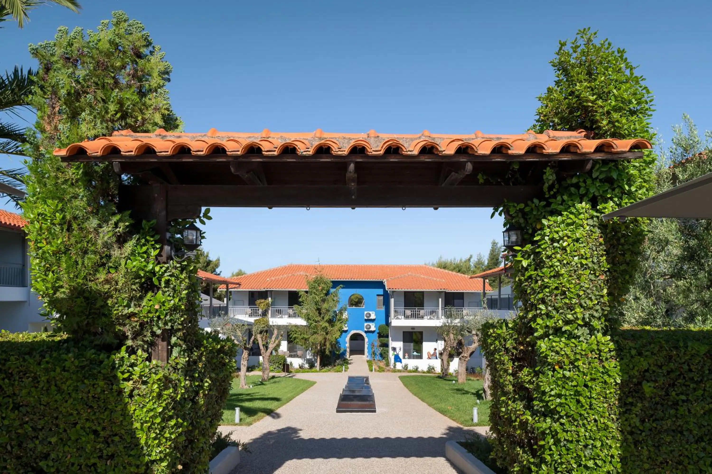 Garden in Philoxenia Hotel