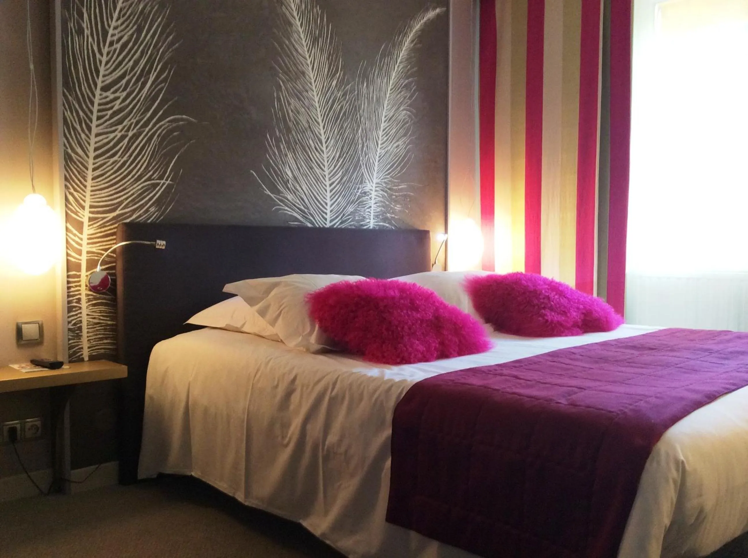 Bedroom, Bed in Hotel La Chaumiere