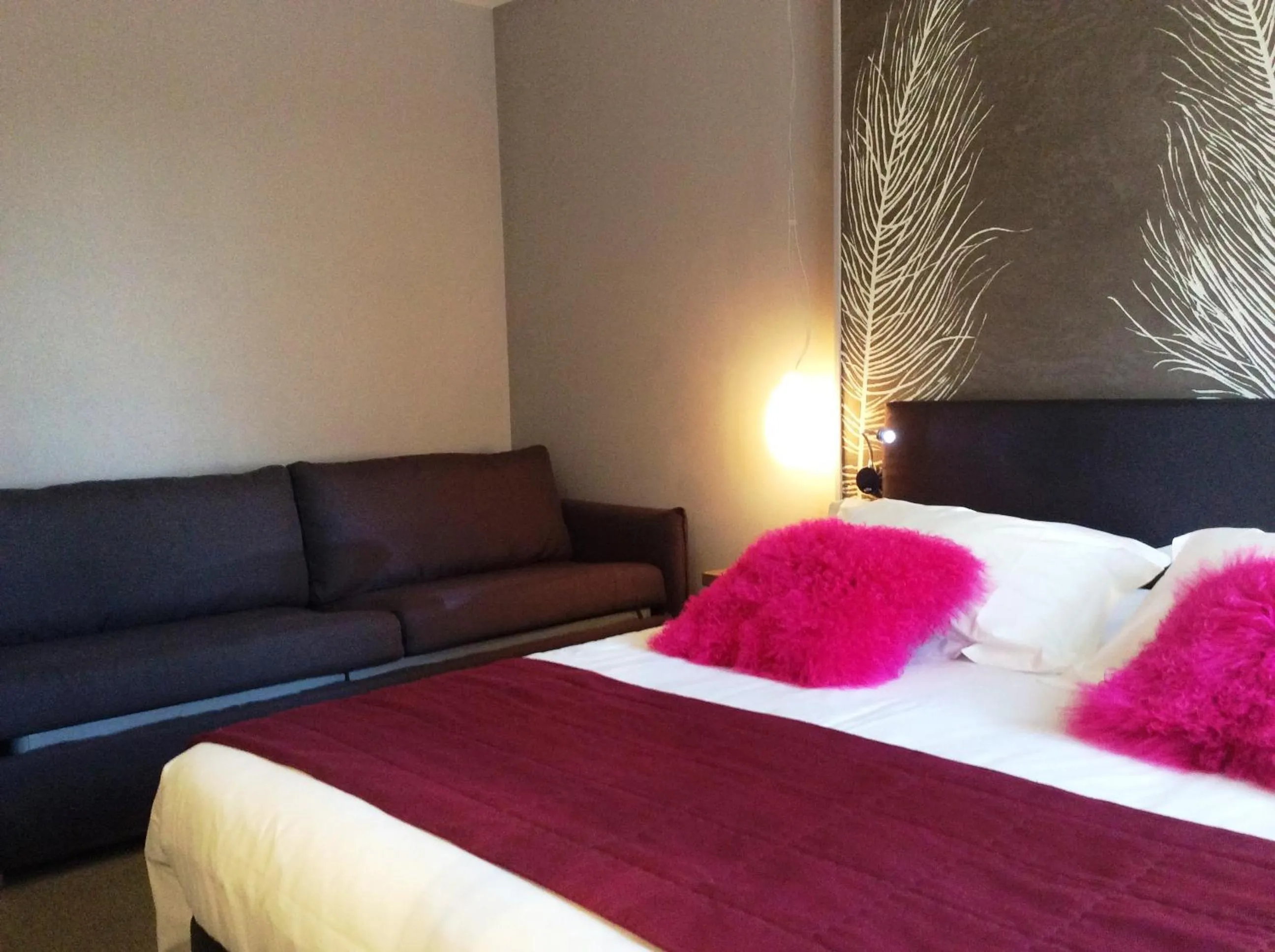 Bedroom, Bed in Hotel La Chaumiere