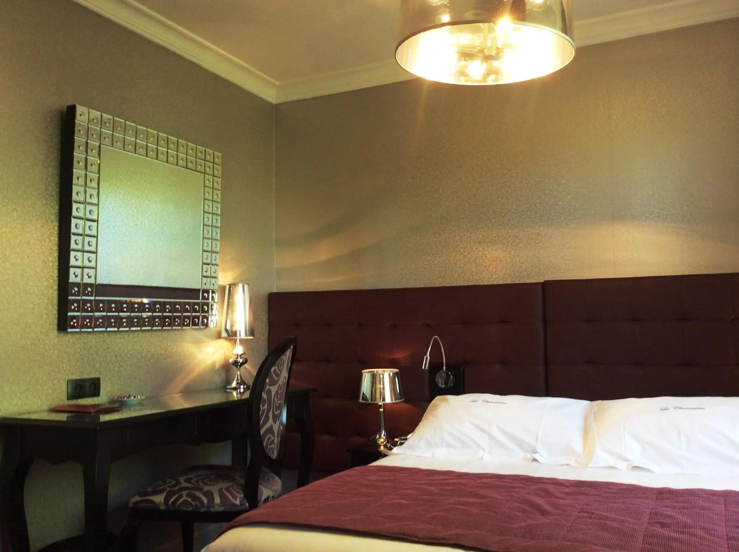 Bedroom, Bed in Hotel La Chaumiere