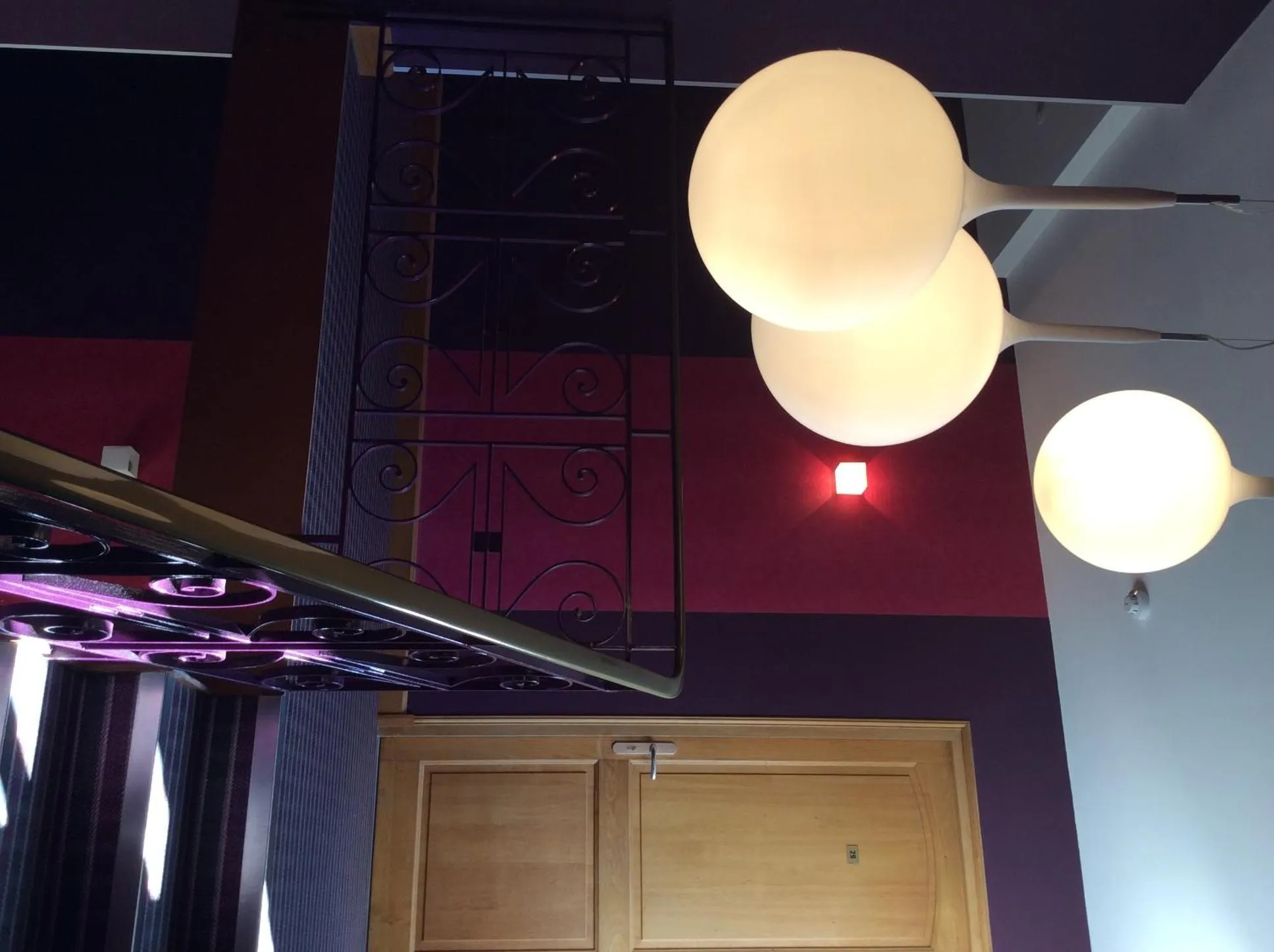 Decorative detail in Hotel La Chaumiere