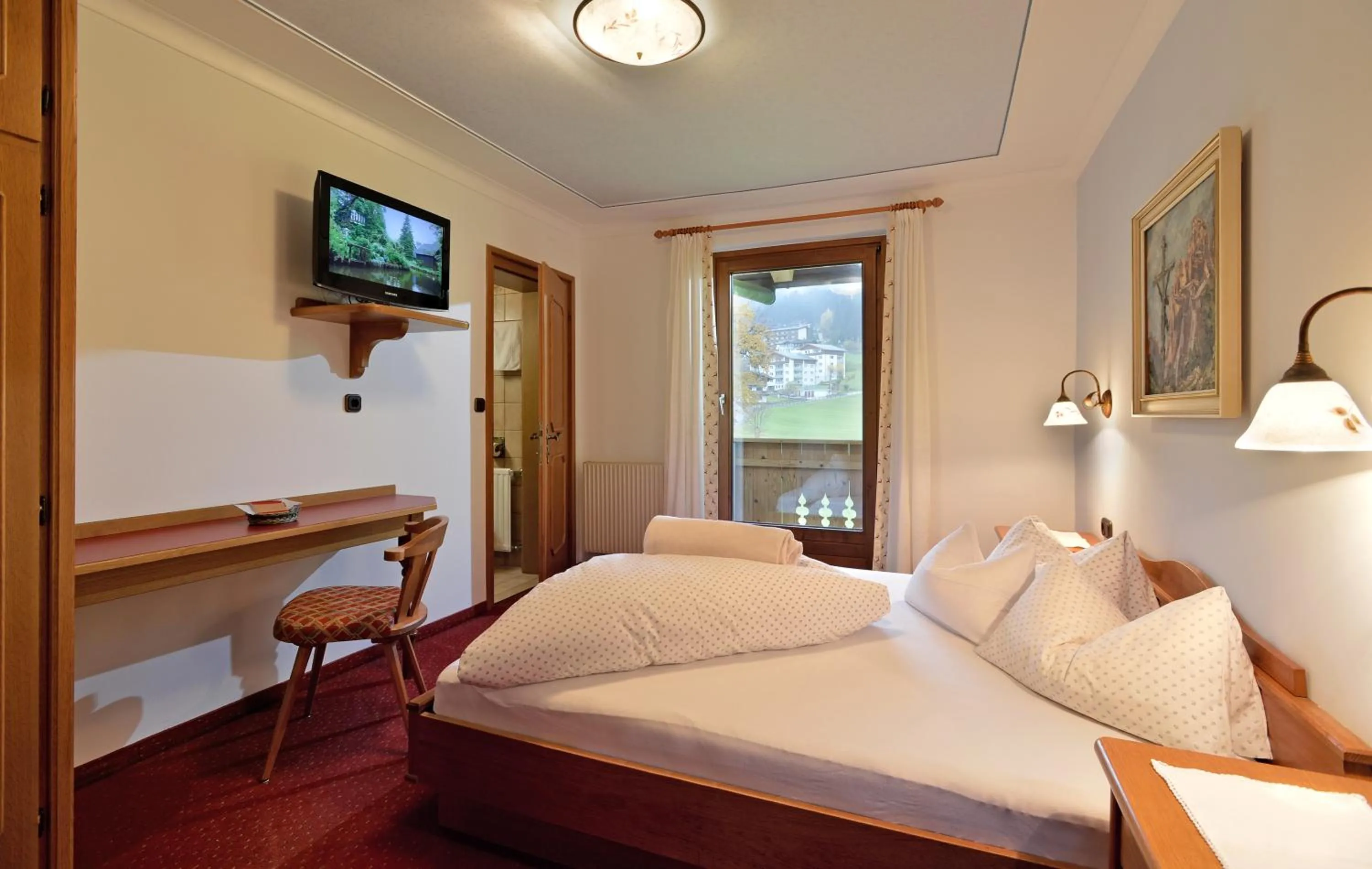 Bedroom, Bed in Landhaus Kumbichl