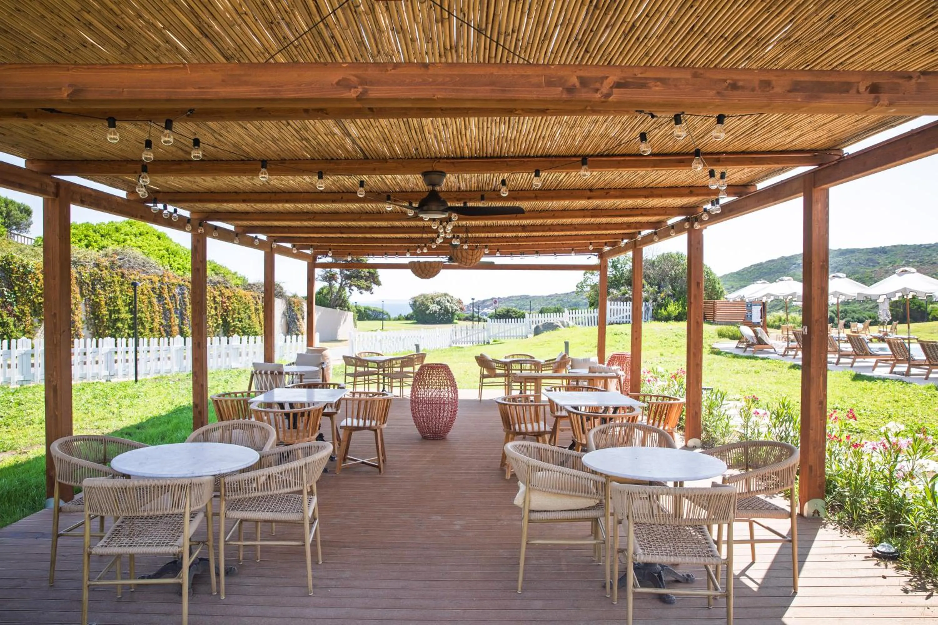 Garden in Mangia's Sardinia Resort