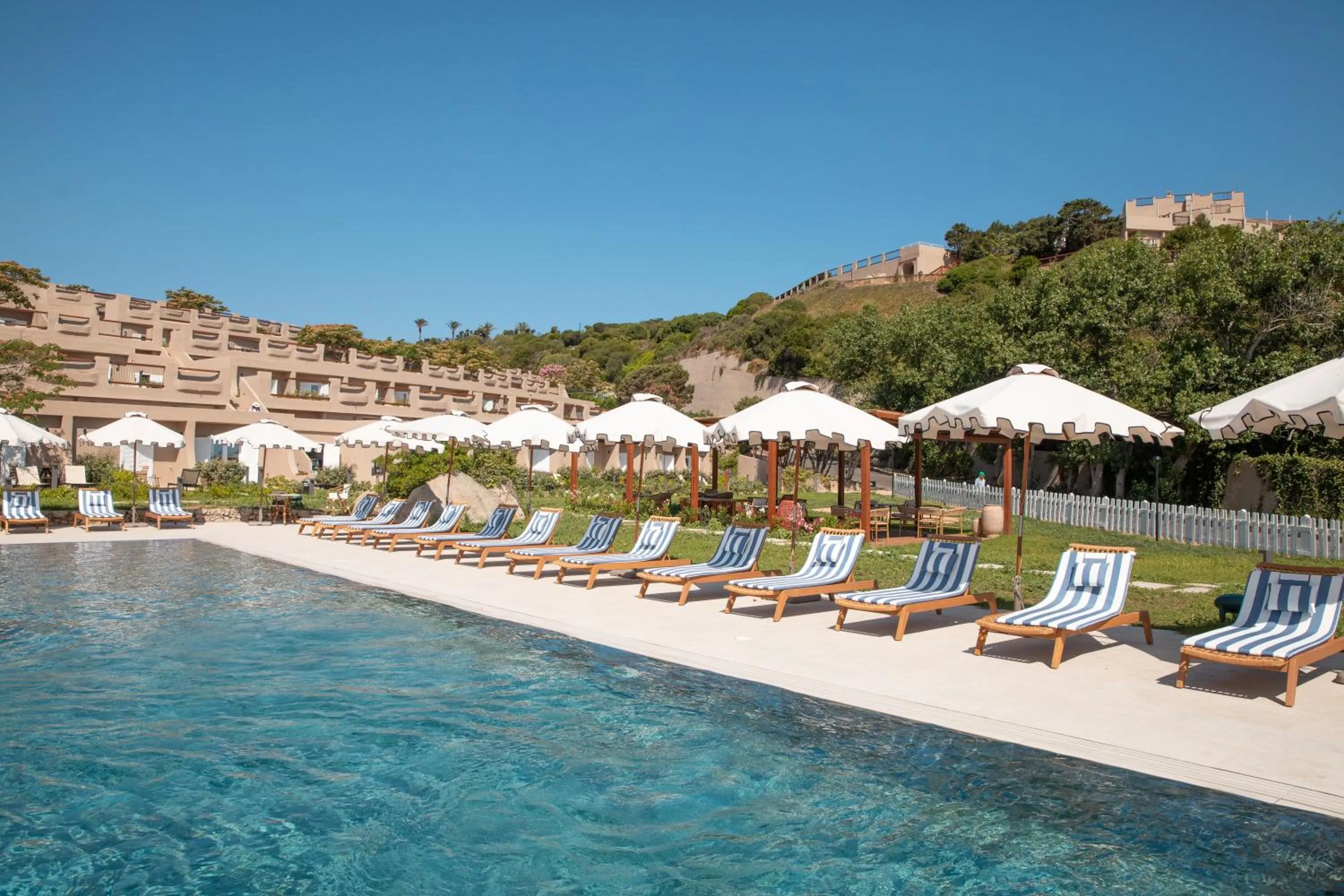 Swimming pool in Mangia's Sardinia Resort