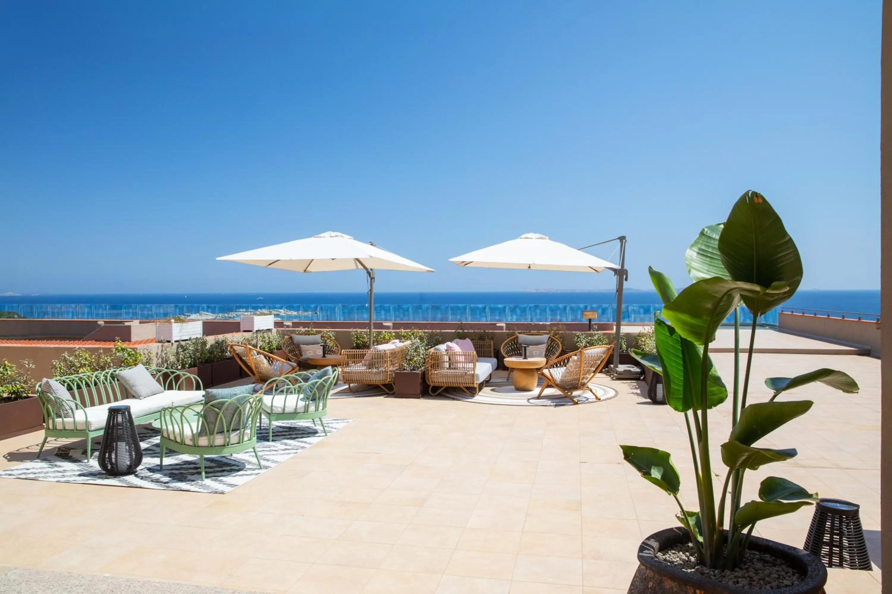 Balcony/Terrace in Mangia's Sardinia Resort