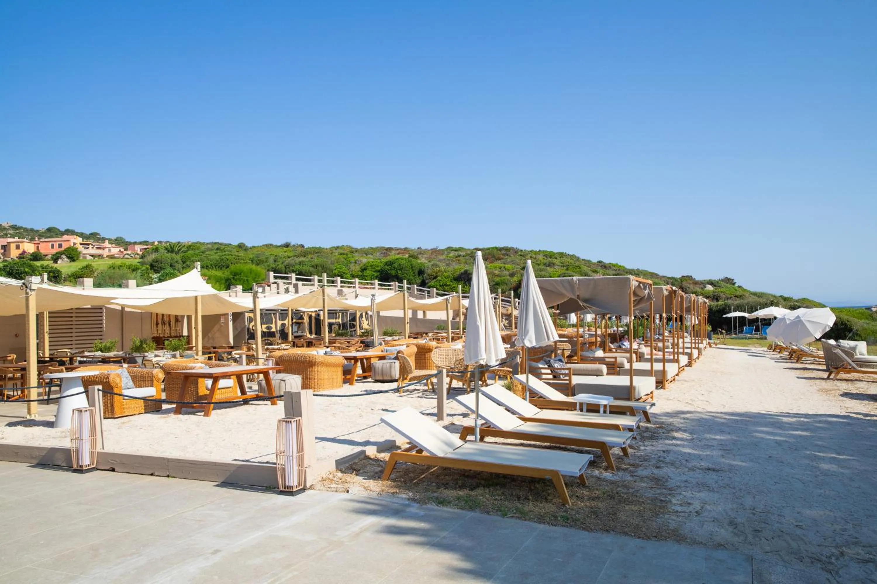 Beach in Mangia's Sardinia Resort
