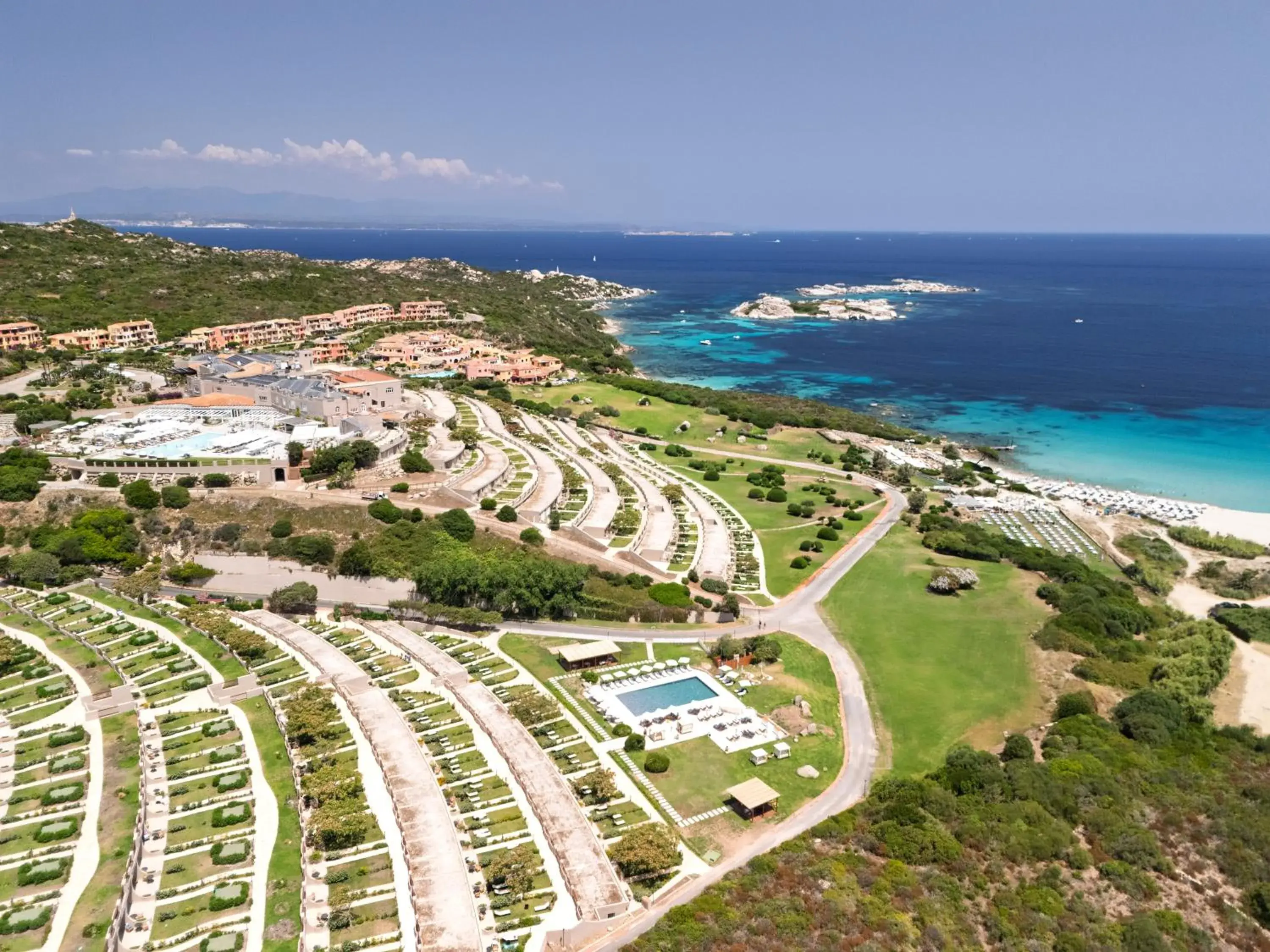 Bird's eye view in Mangia's Sardinia Resort Bird's eye view in Mangia's Sardinia Resort