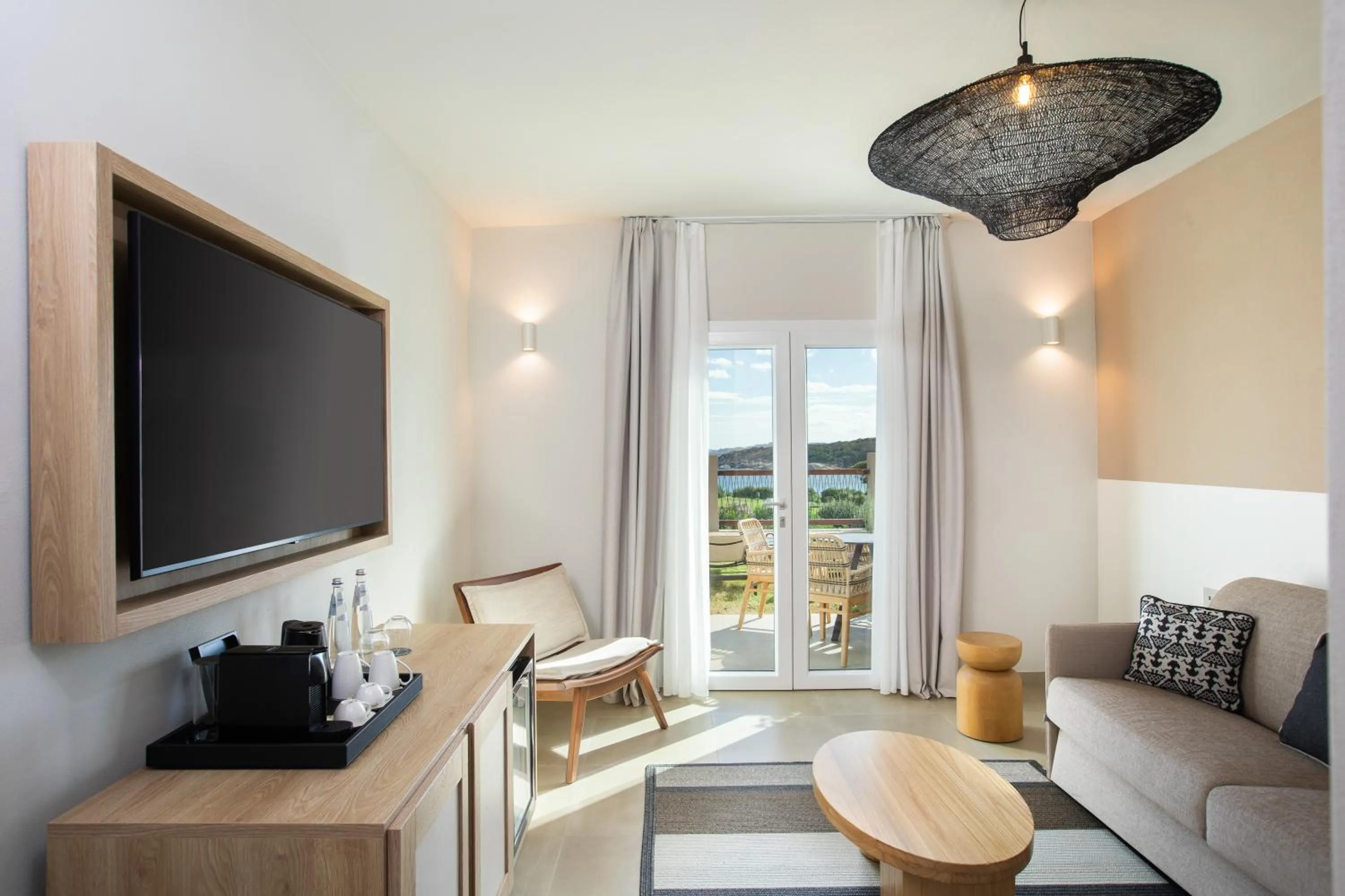 Living room in Mangia's Sardinia Resort