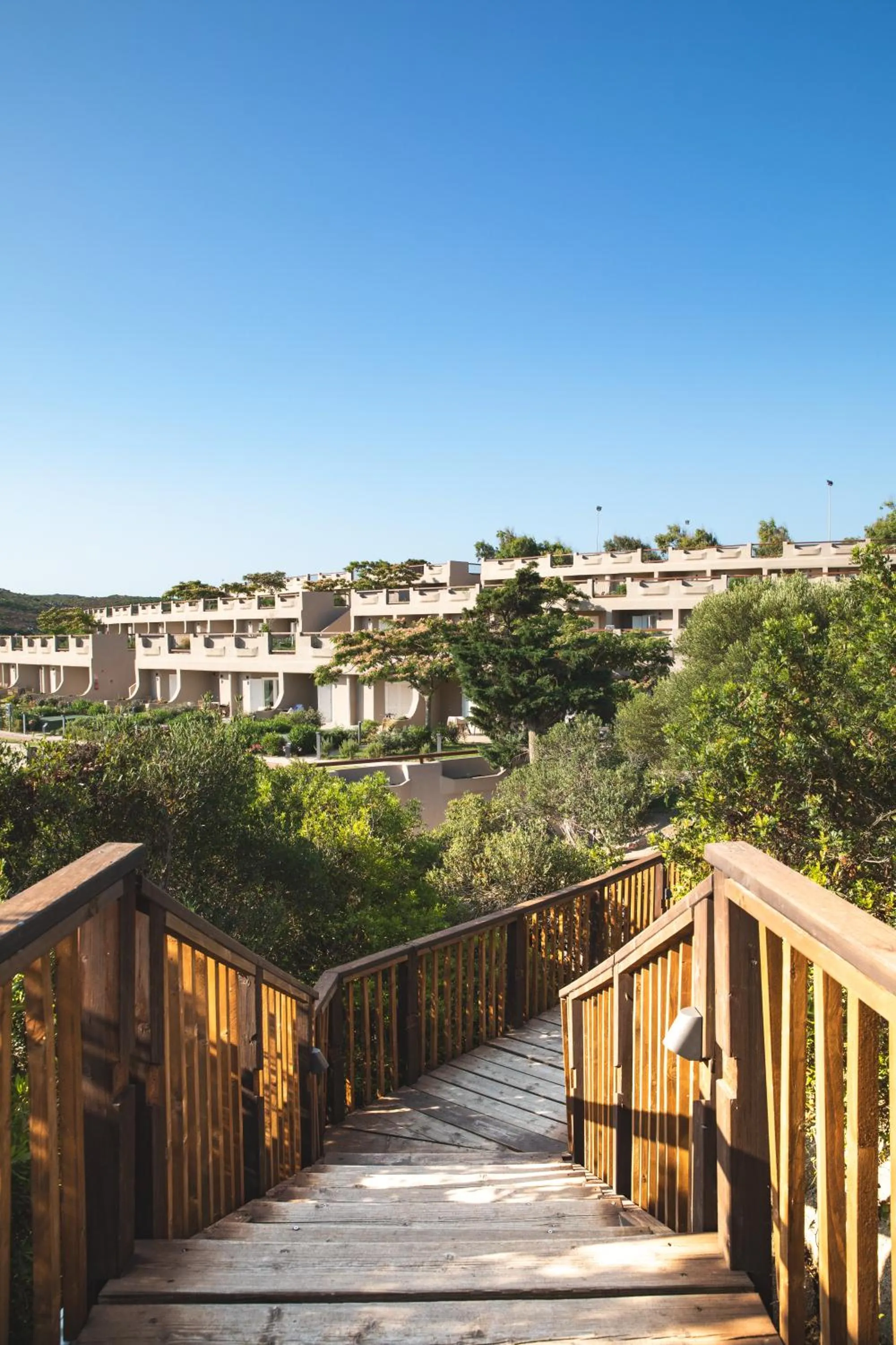 Property building in Mangia's Sardinia Resort
