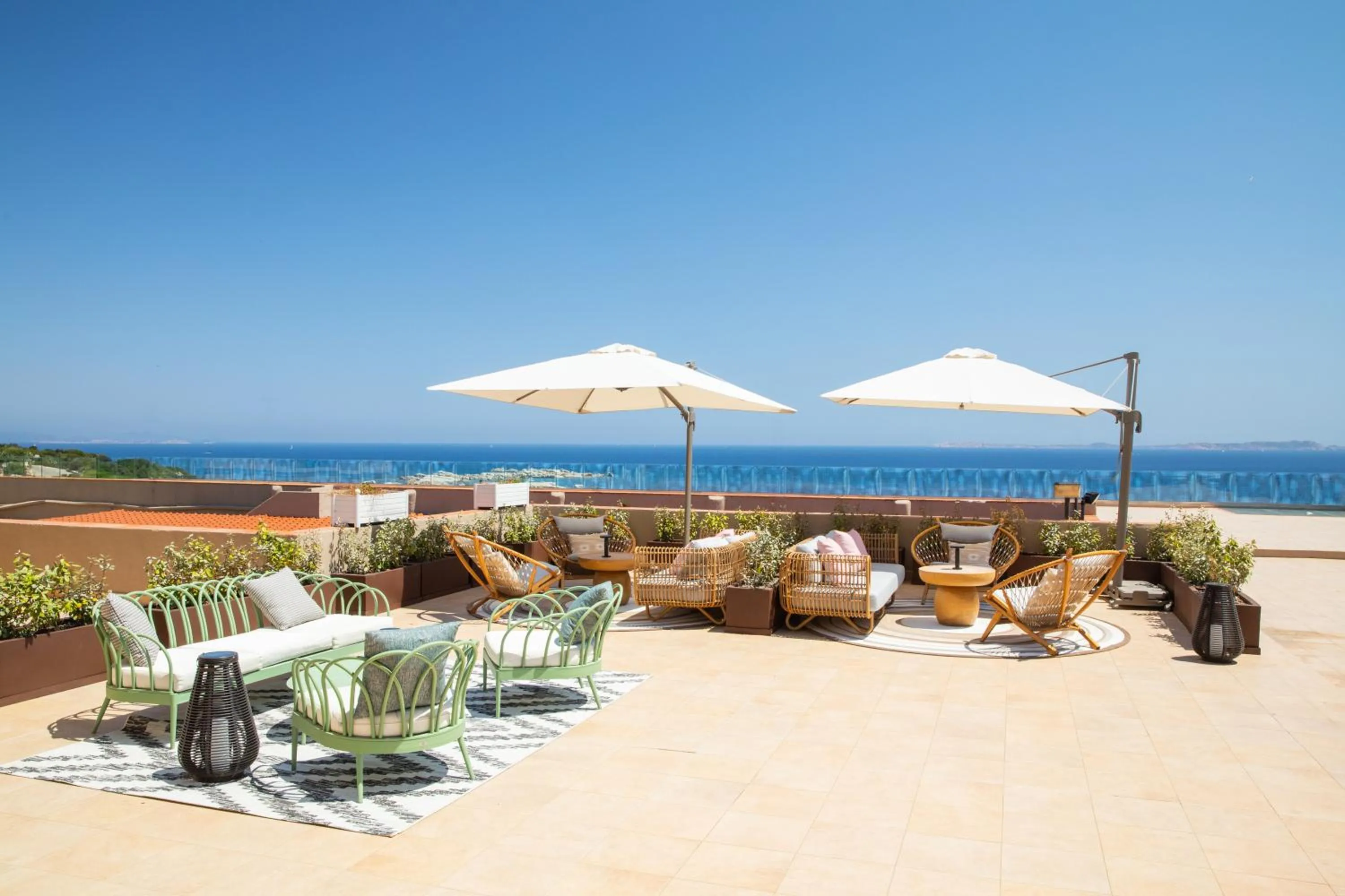 Balcony/Terrace in Mangia's Sardinia Resort