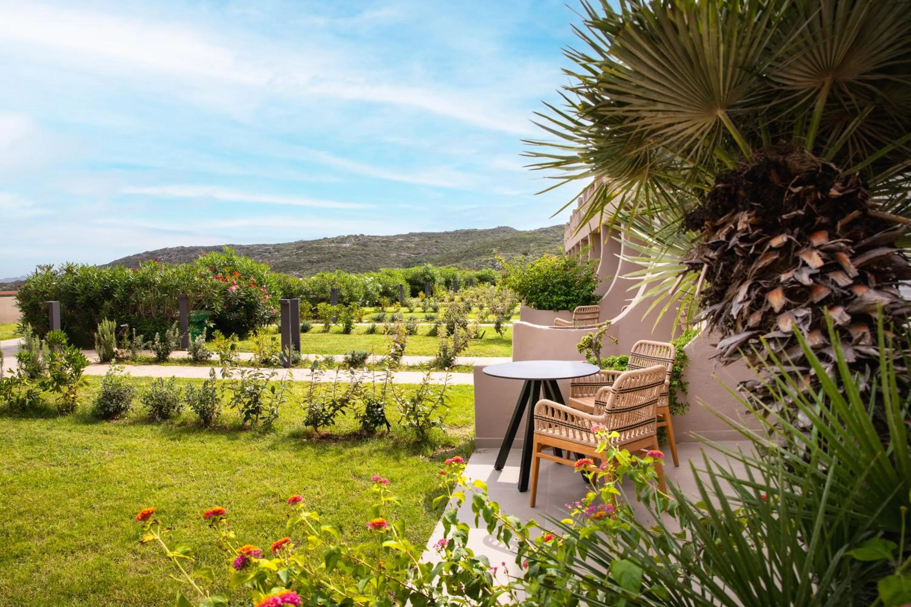 Property building in Mangia's Sardinia Resort