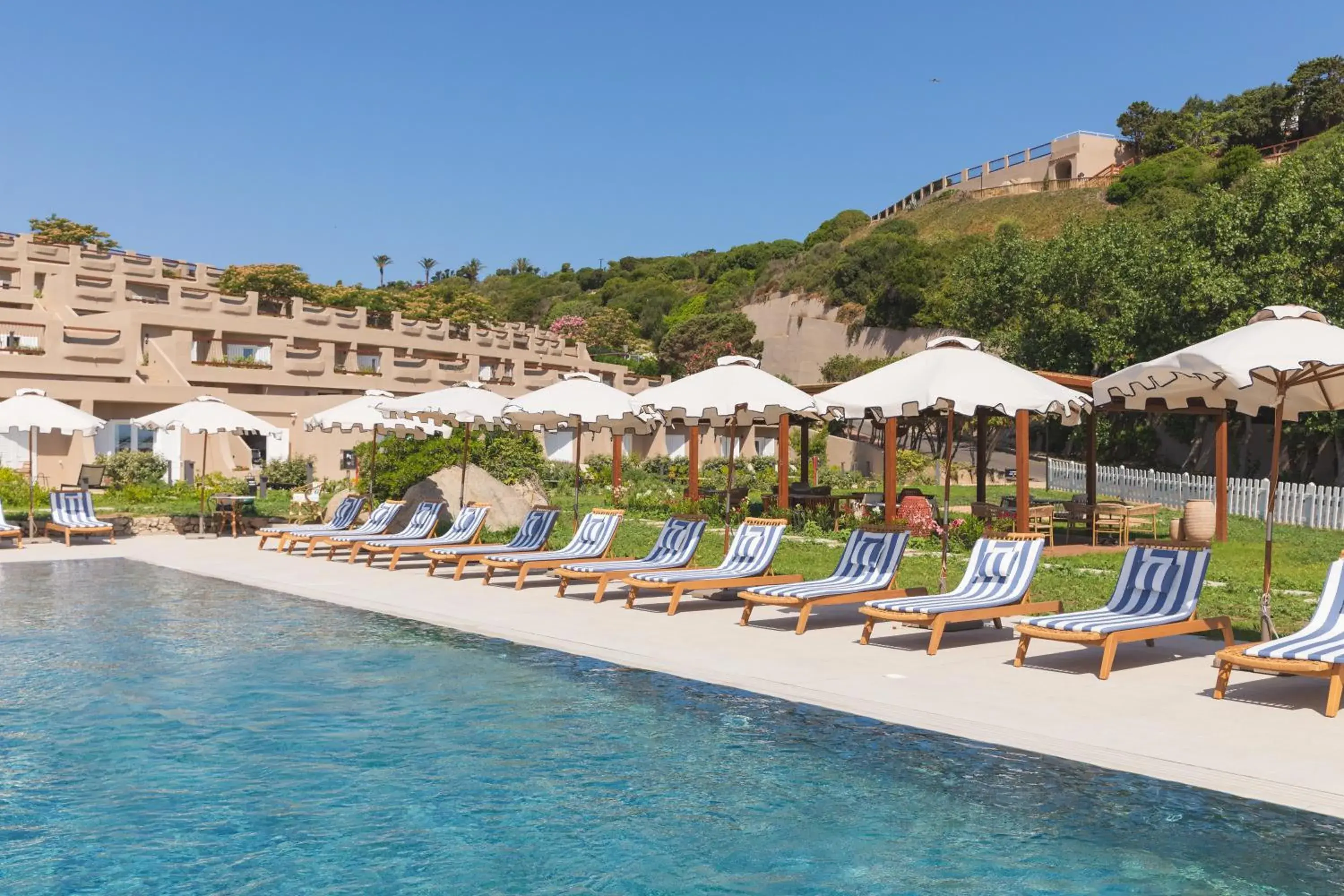 Swimming pool in Mangia's Sardinia Resort Swimming pool in Mangia's Sardinia Resort
