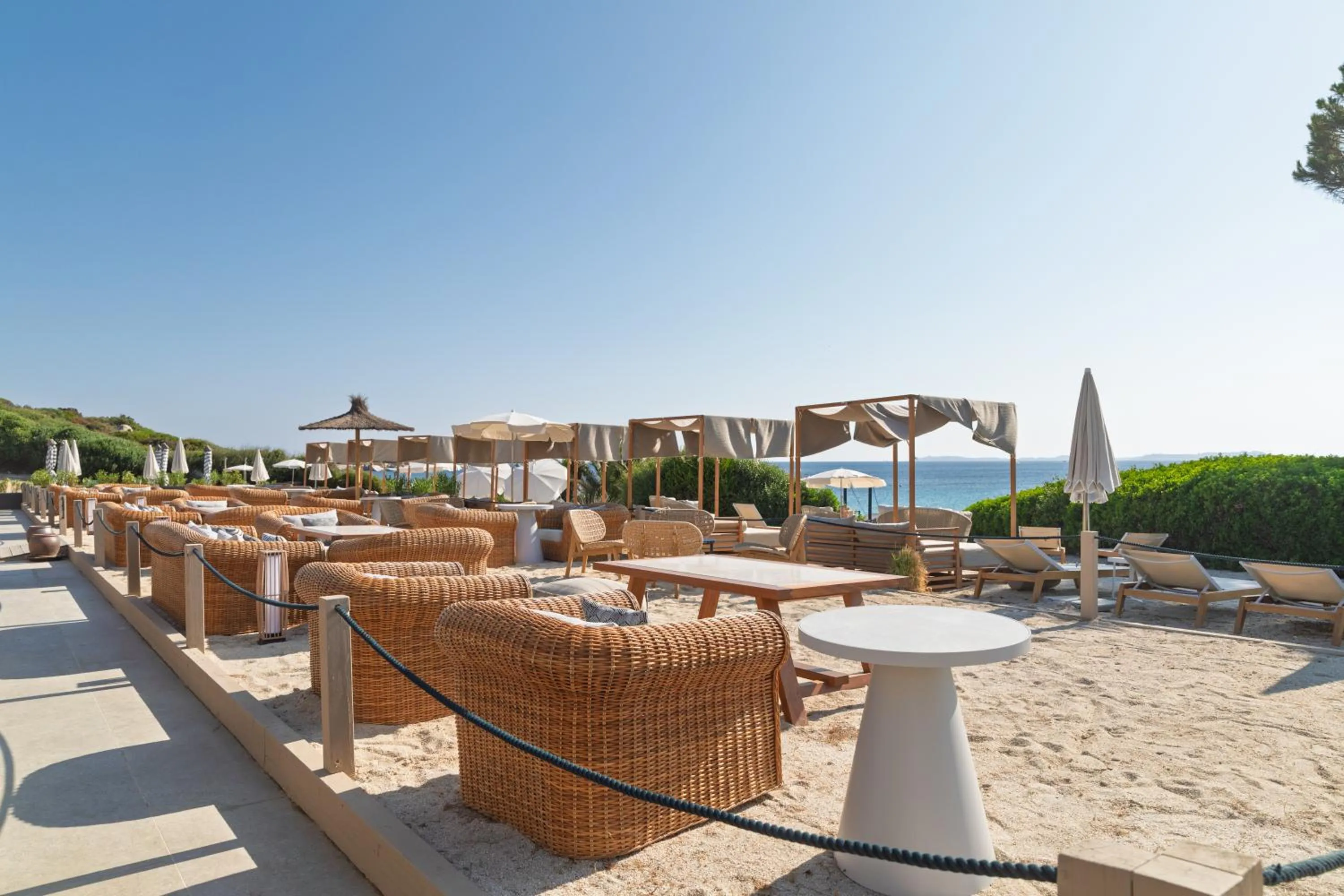 Beach in Mangia's Sardinia Resort