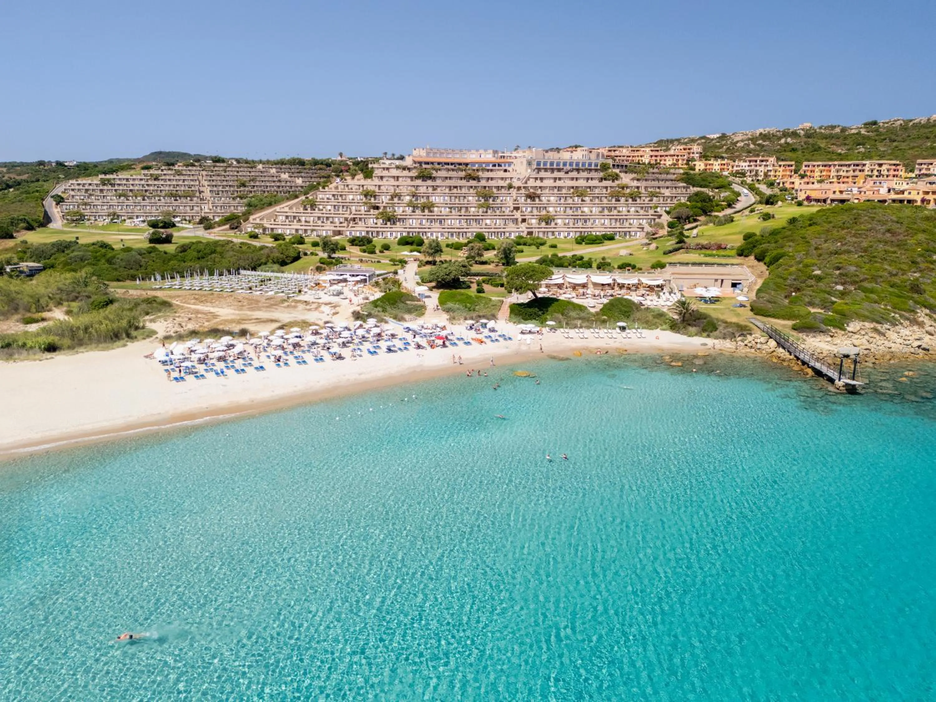 Beach in Mangia's Sardinia Resort