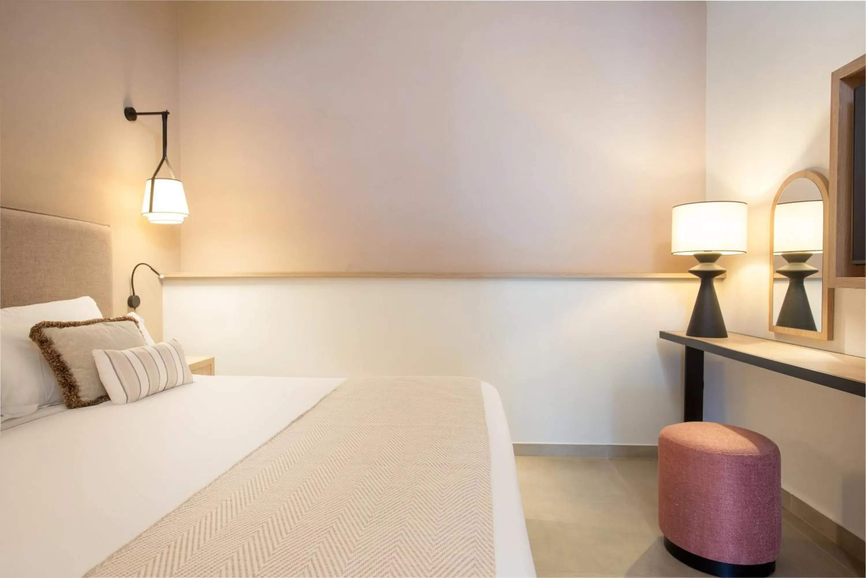 Bed in Mangia's Sardinia Resort Bed in Mangia's Sardinia Resort