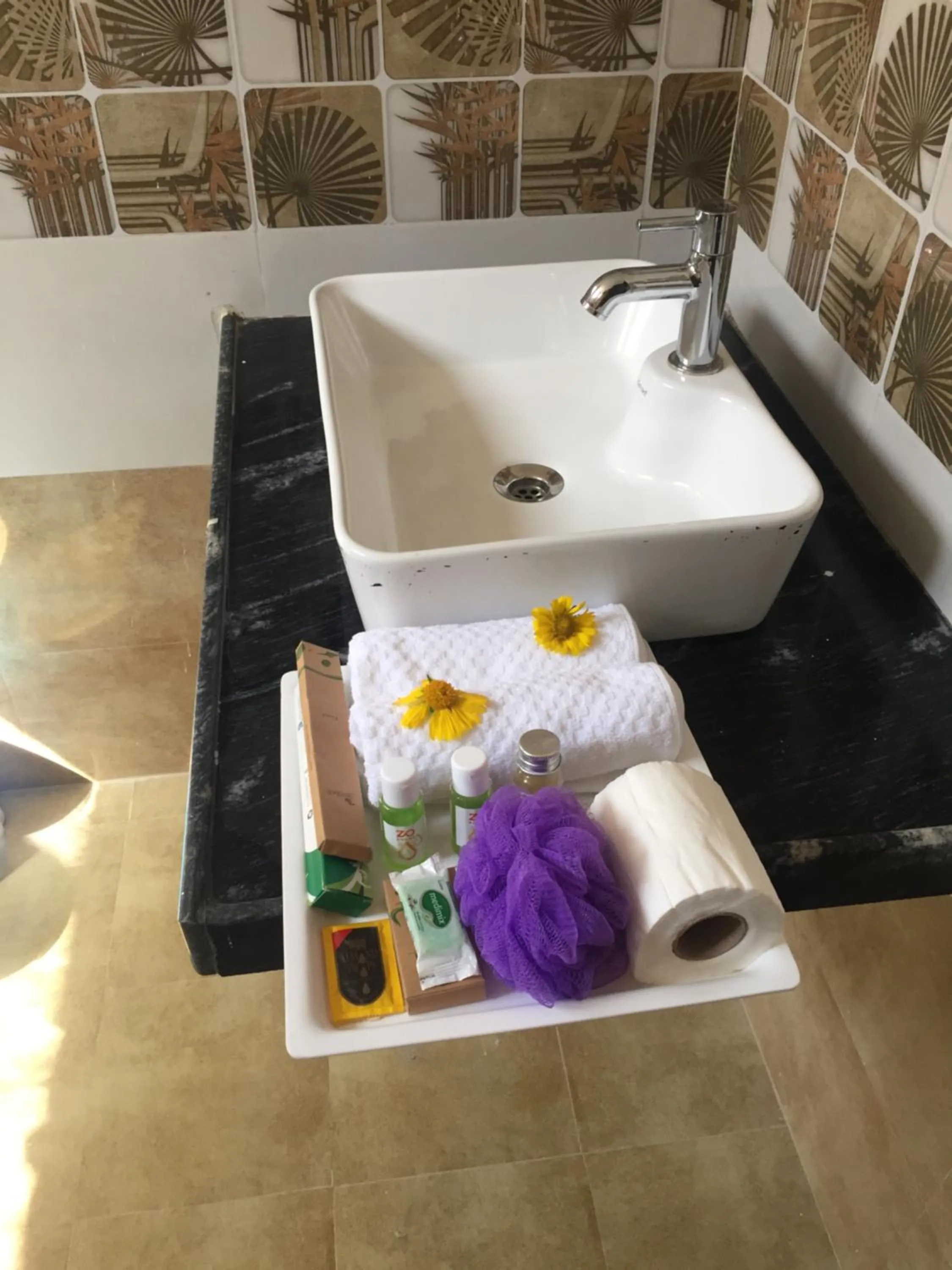 Bathroom in Chitrakoot Garden and Resorts