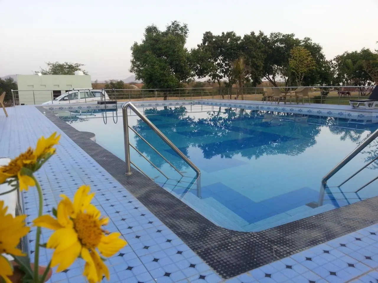 Pool view in Chitrakoot Garden and Resorts