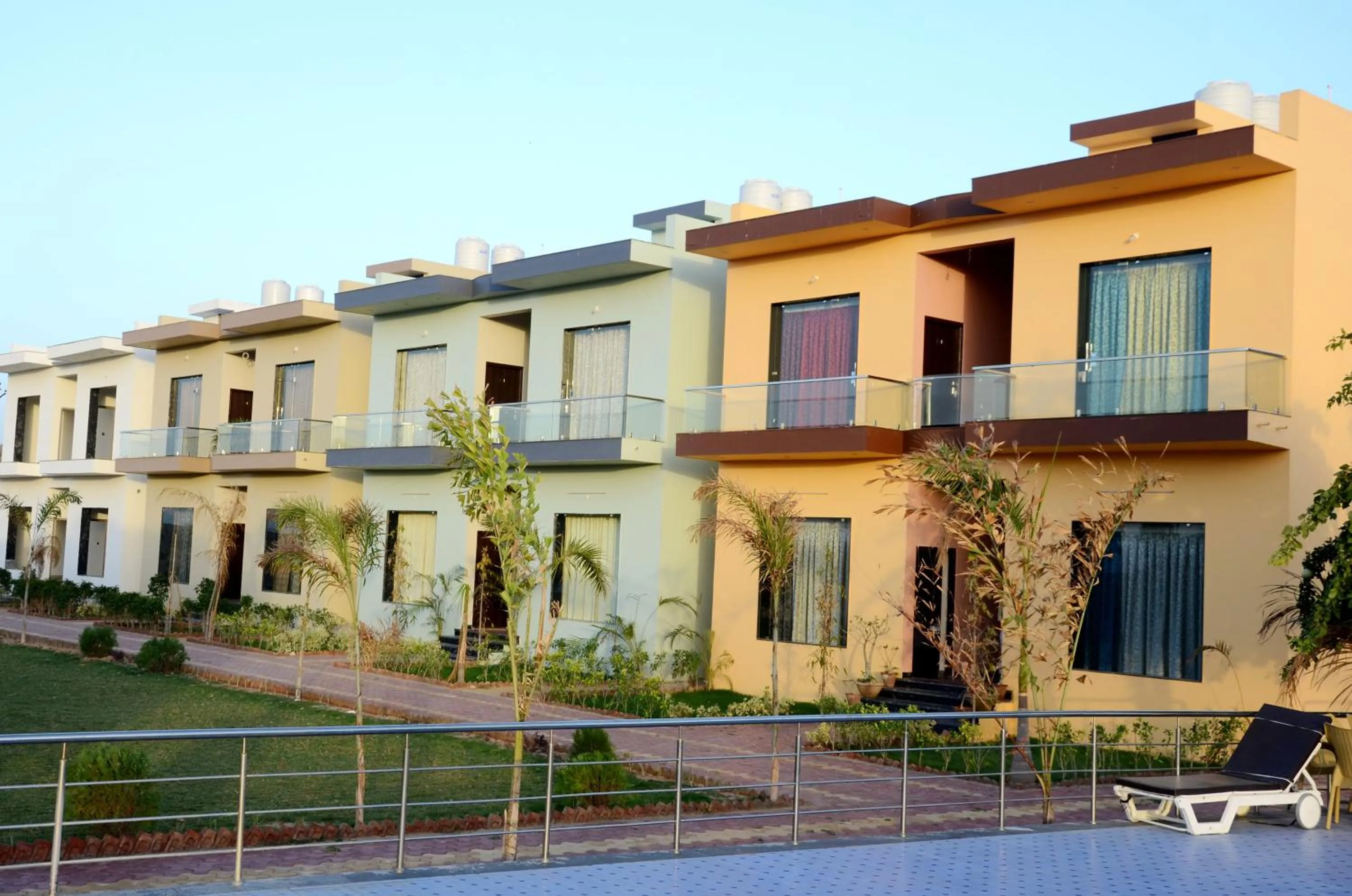 Balcony/Terrace in Chitrakoot Garden and Resorts