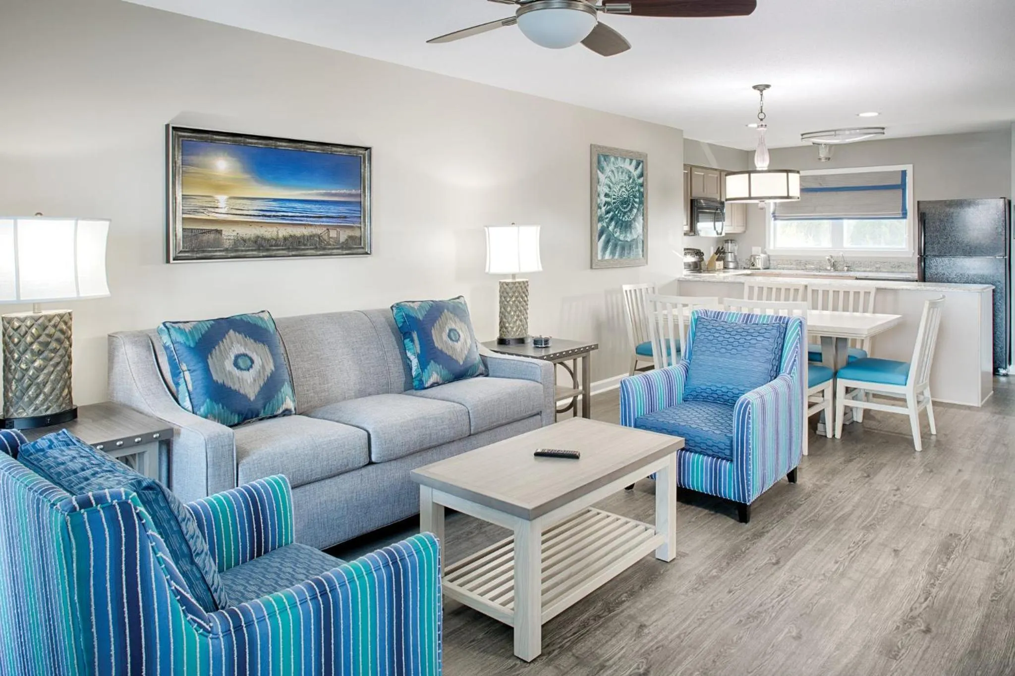 Living room in Club Wyndham Ocean Ridge