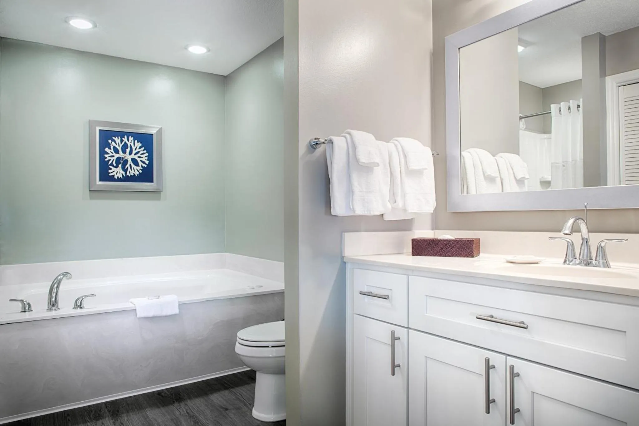 Bathroom in Club Wyndham Ocean Ridge