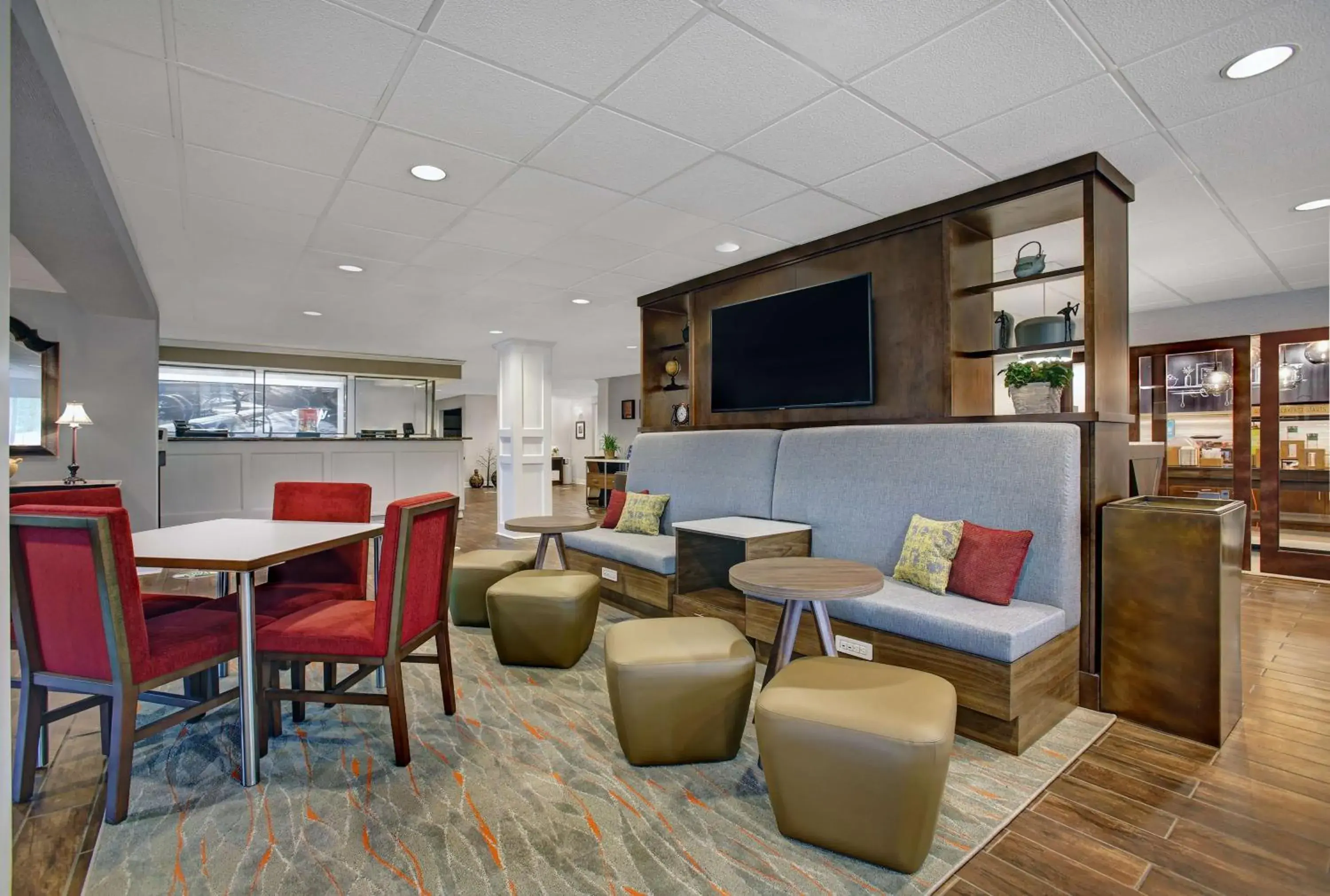 Lobby or reception in Hampton Inn Salisbury Lobby or reception in Hampton Inn Salisbury