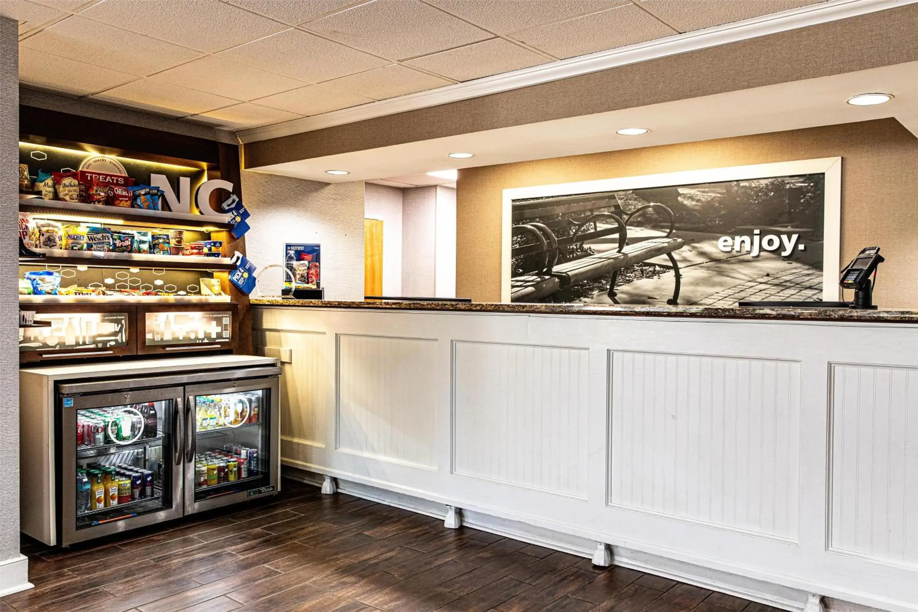 Lobby or reception in Hampton Inn Salisbury Lobby or reception in Hampton Inn Salisbury