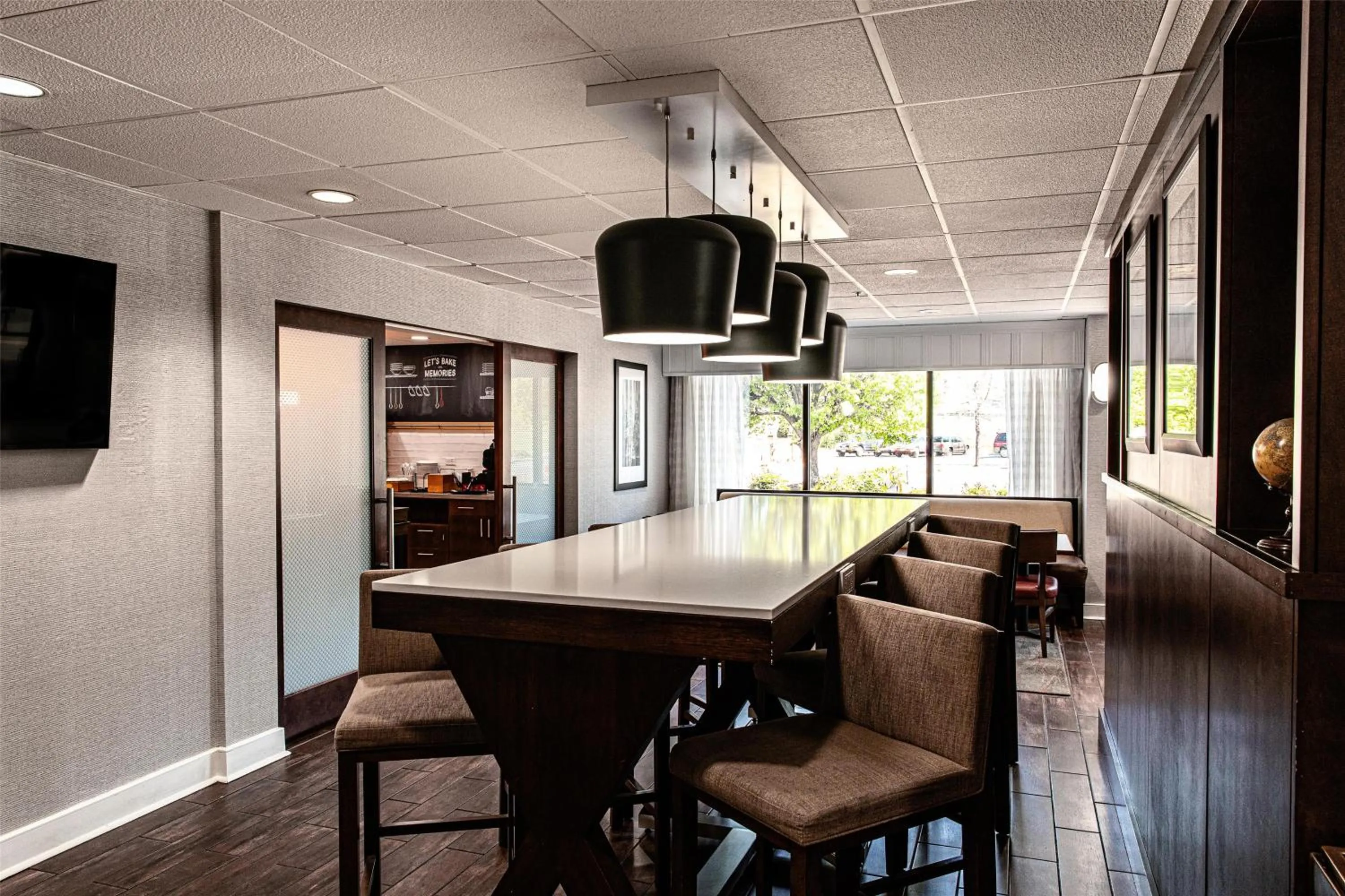 Breakfast in Hampton Inn Salisbury