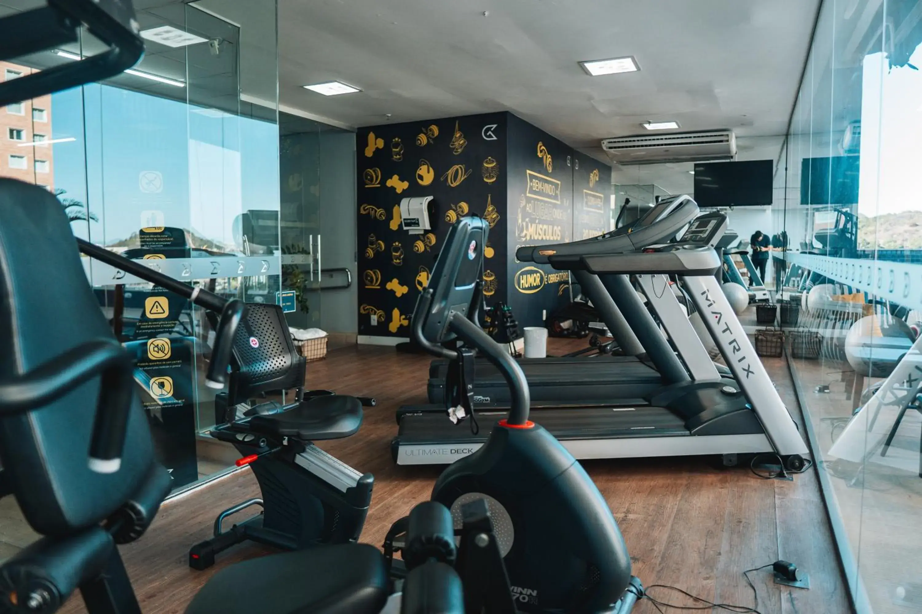 Fitness centre/facilities in Golden Tulip Porto Vitória Fitness centre/facilities in Golden Tulip Porto Vitória