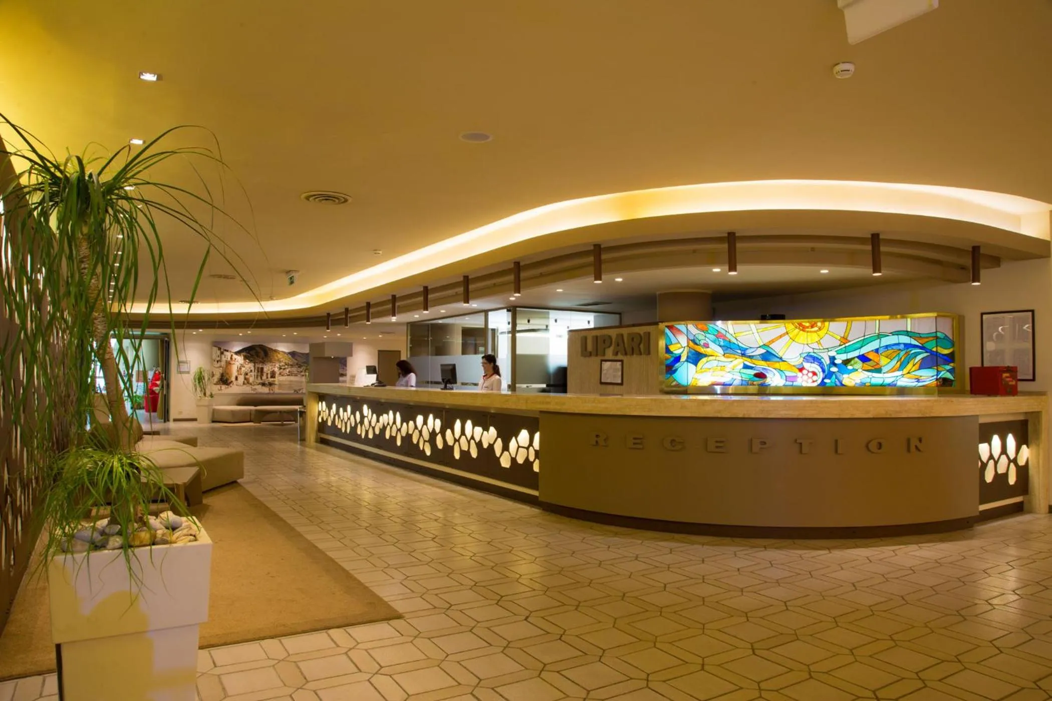 Lobby or reception in MClub Lipari