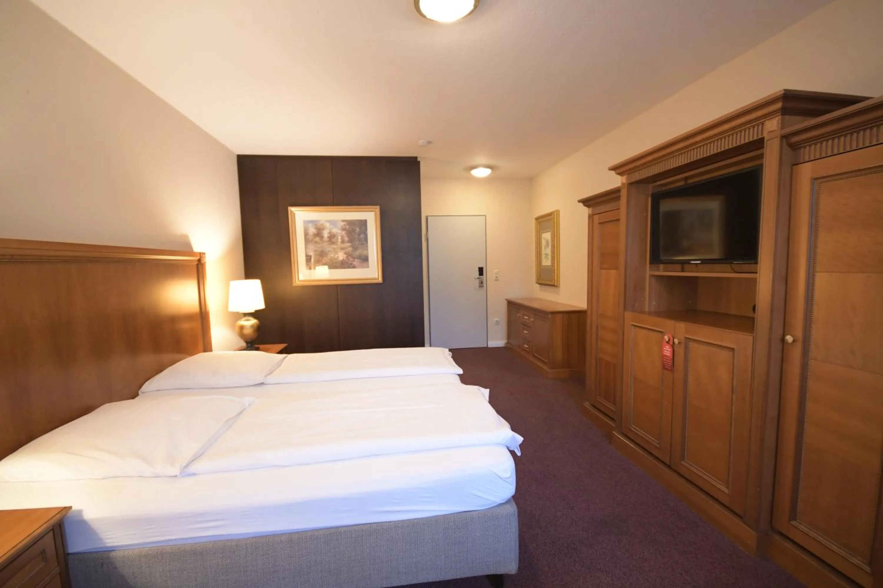 Photo of the whole room, Bed in Gästehaus Bavaria