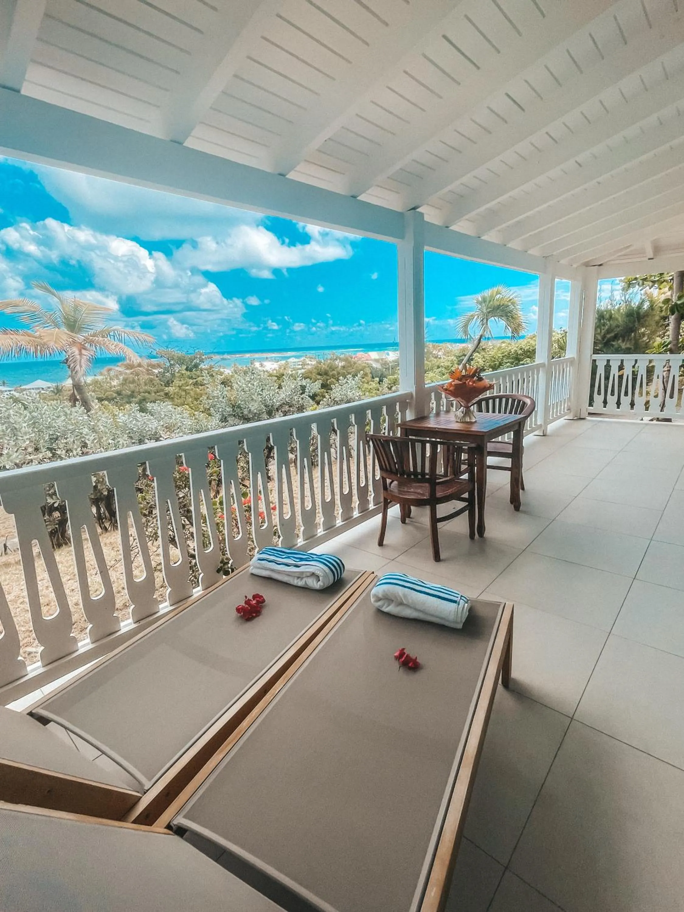 Patio in Hotel La Plantation