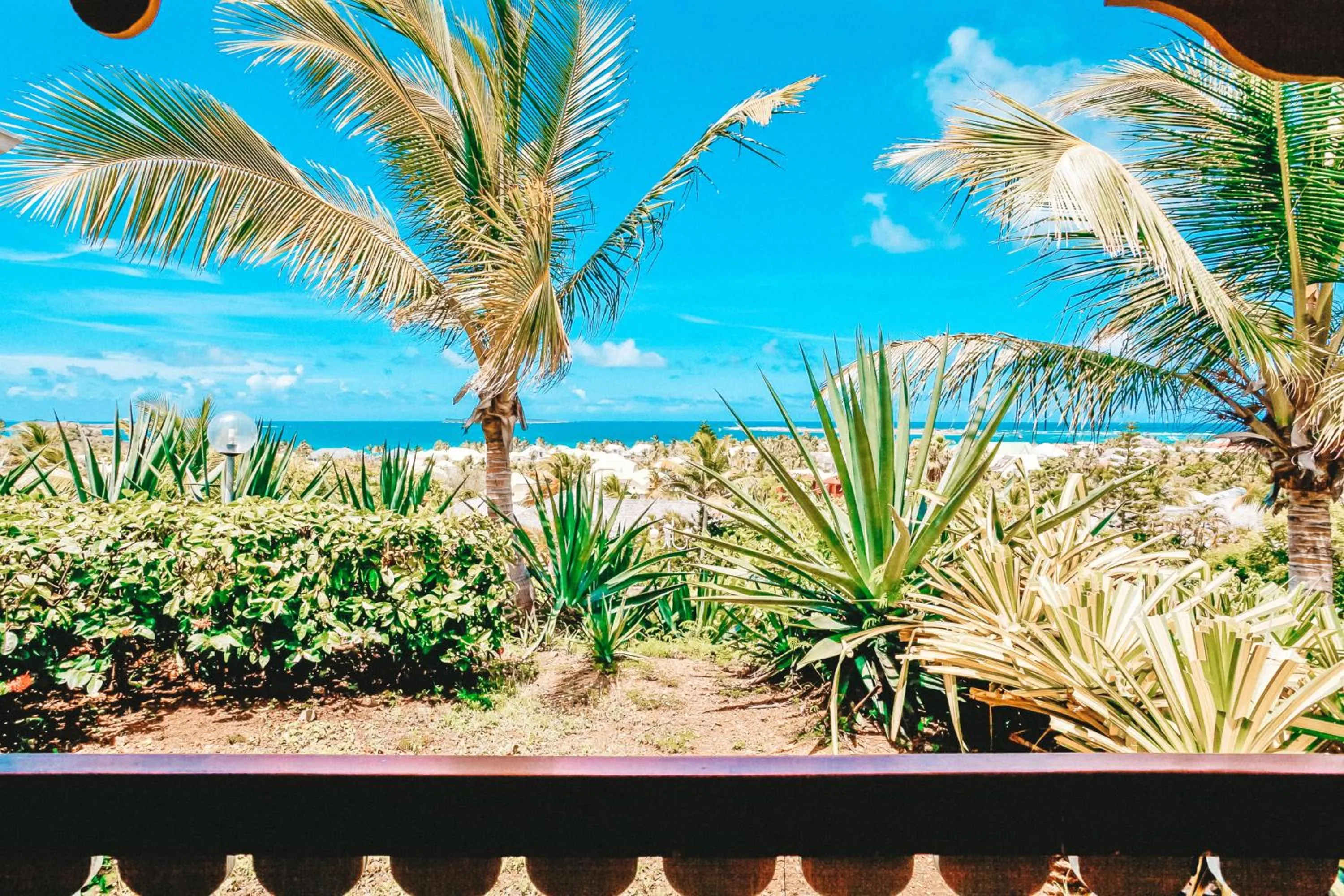 Sea view in Hotel La Plantation