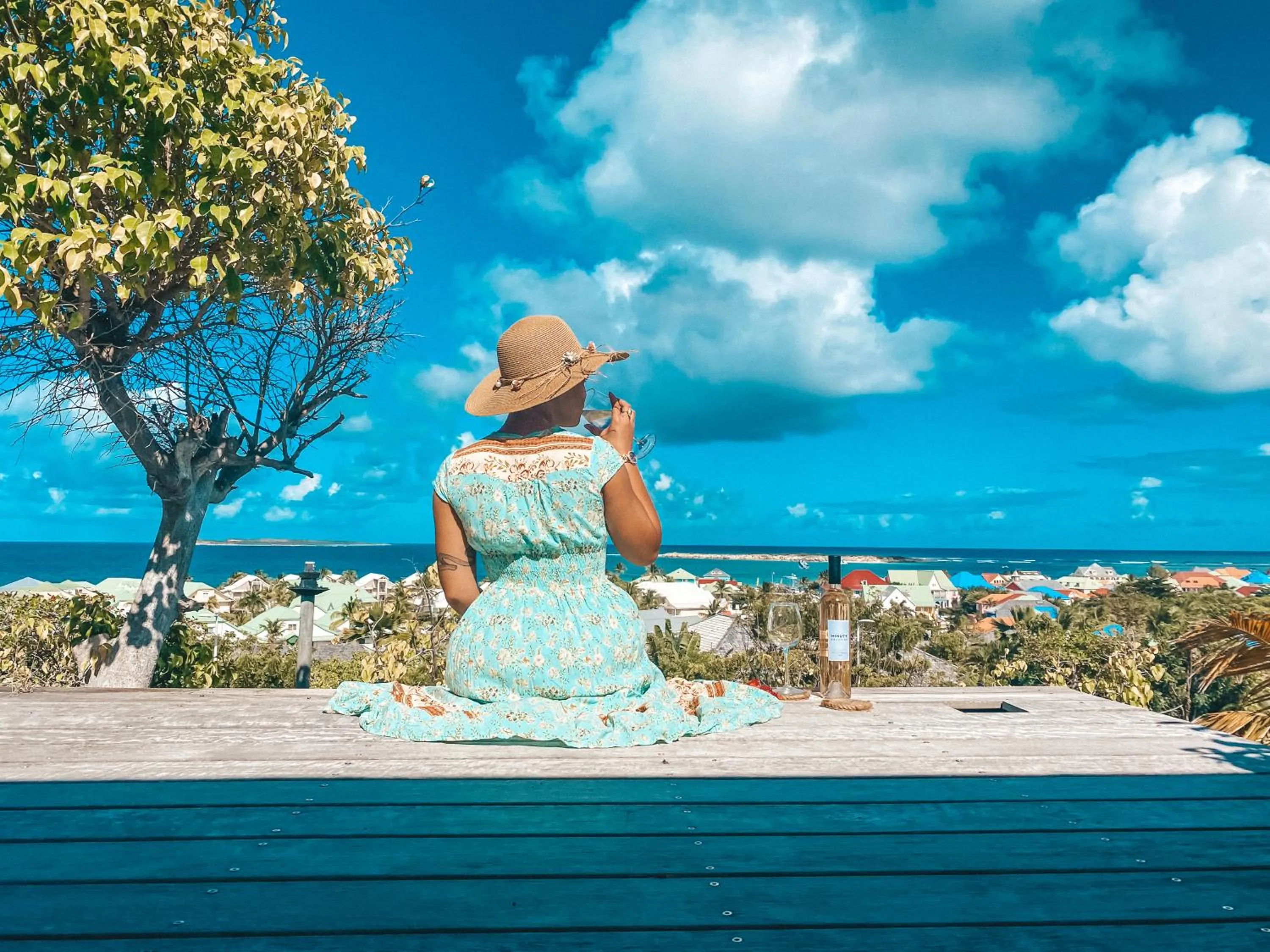 Sea view in Hotel La Plantation