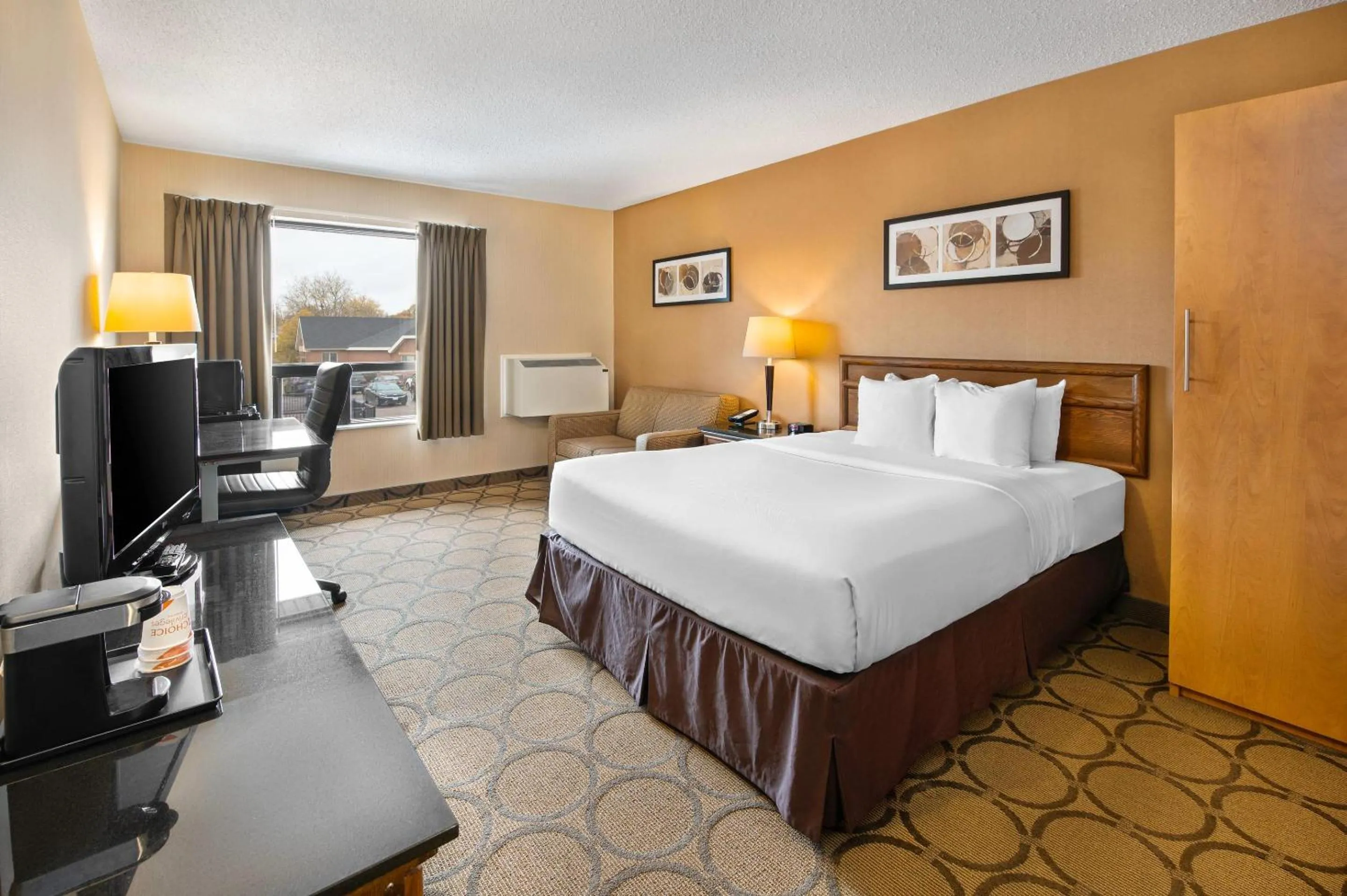 Bedroom in Comfort Inn