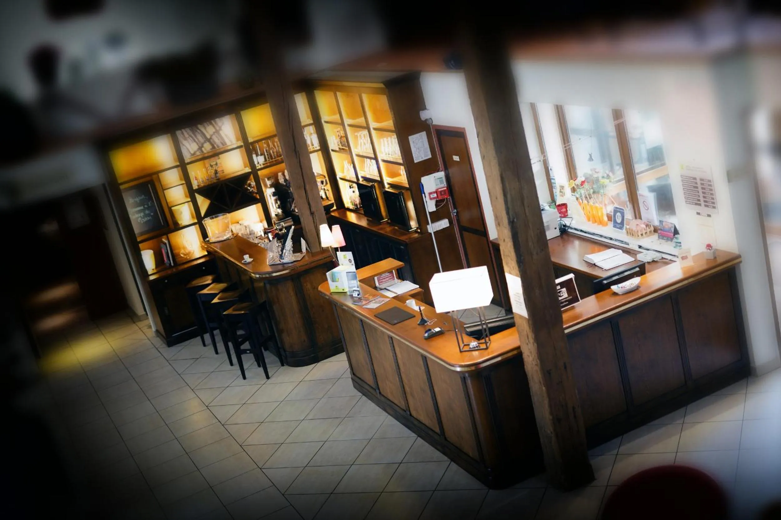 Property building in Logis Auberge Des Moissons