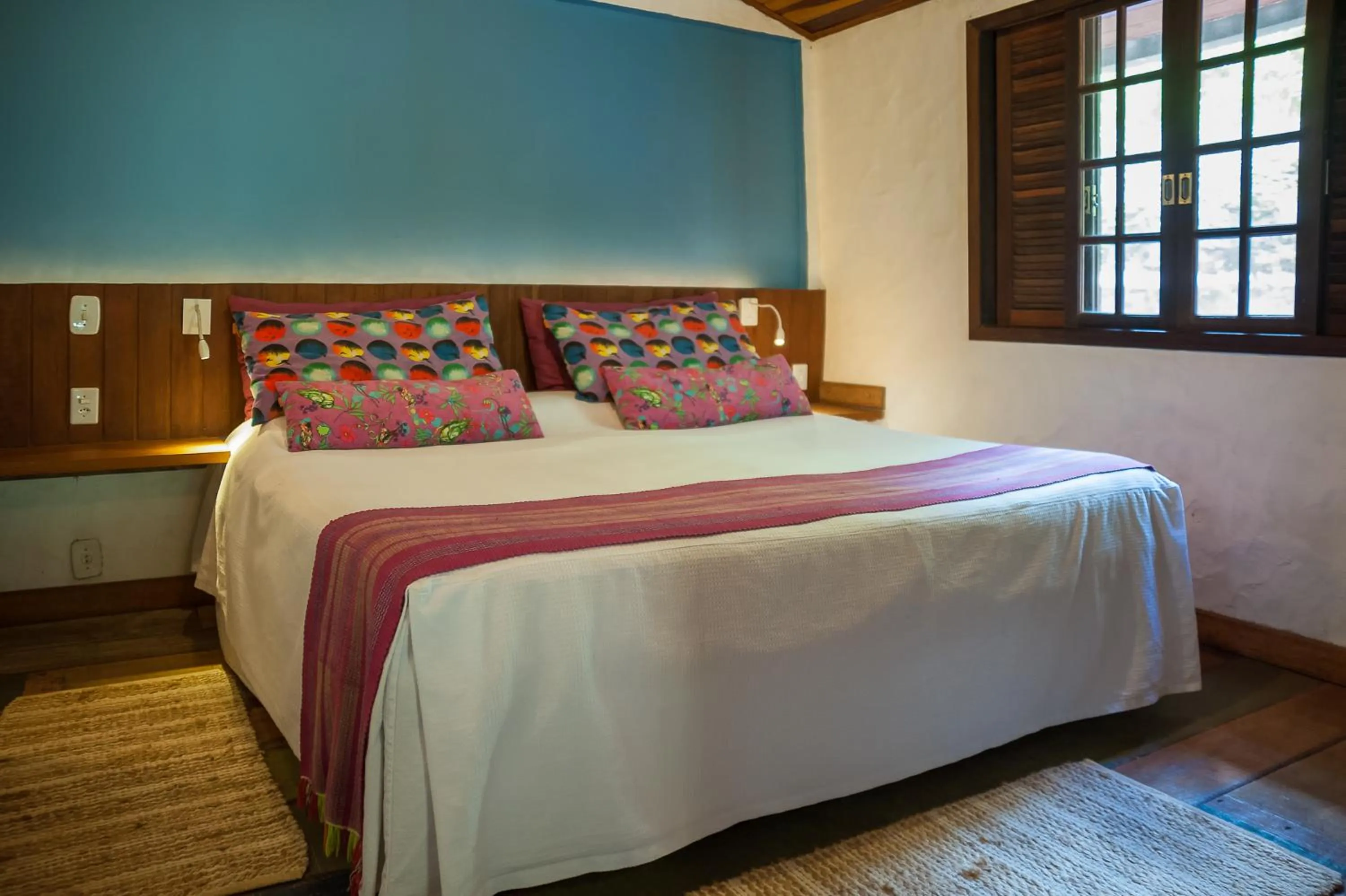 Bed in Pousada Paraíso Açú