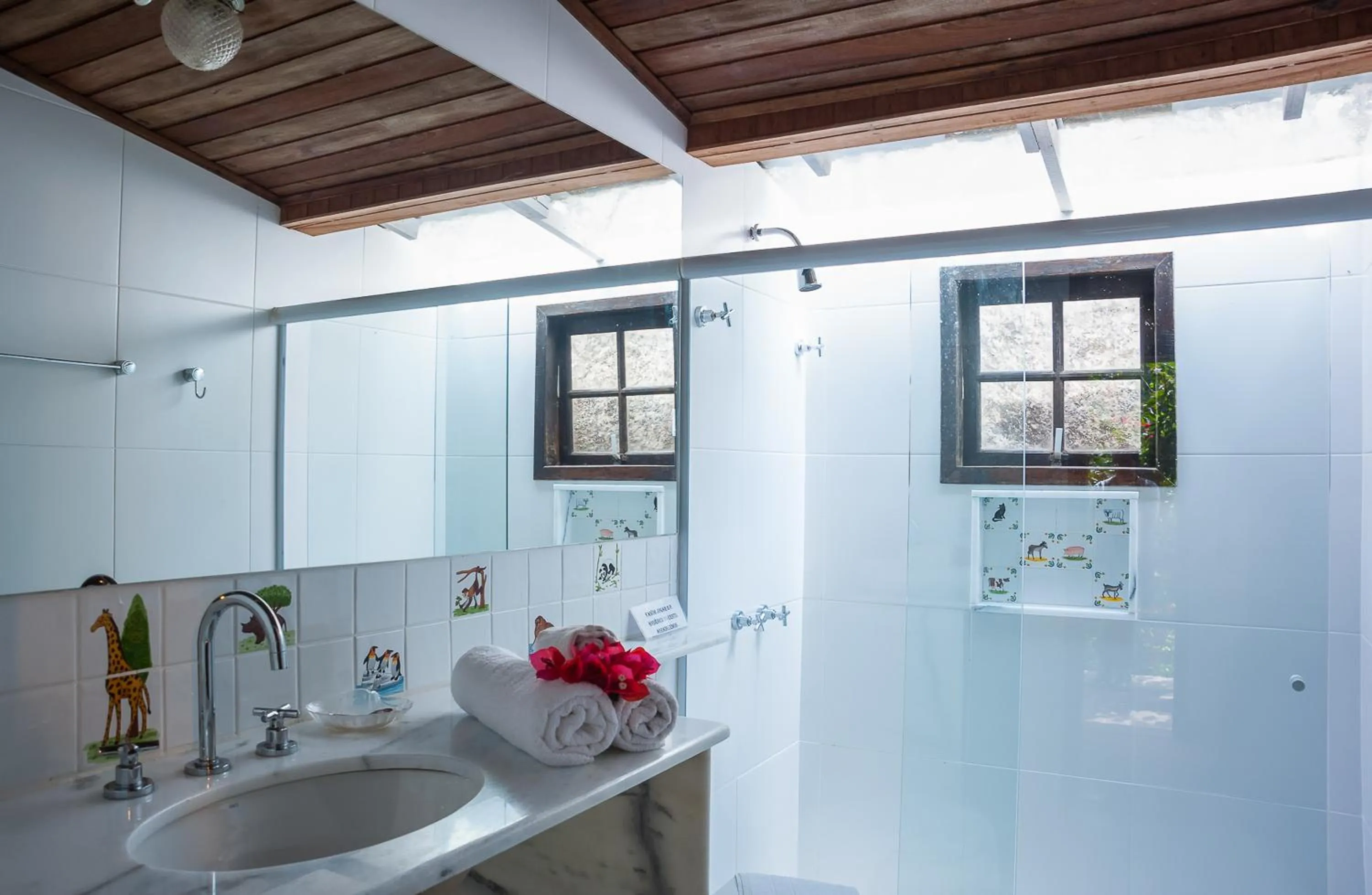 Bathroom in Pousada Paraíso Açú