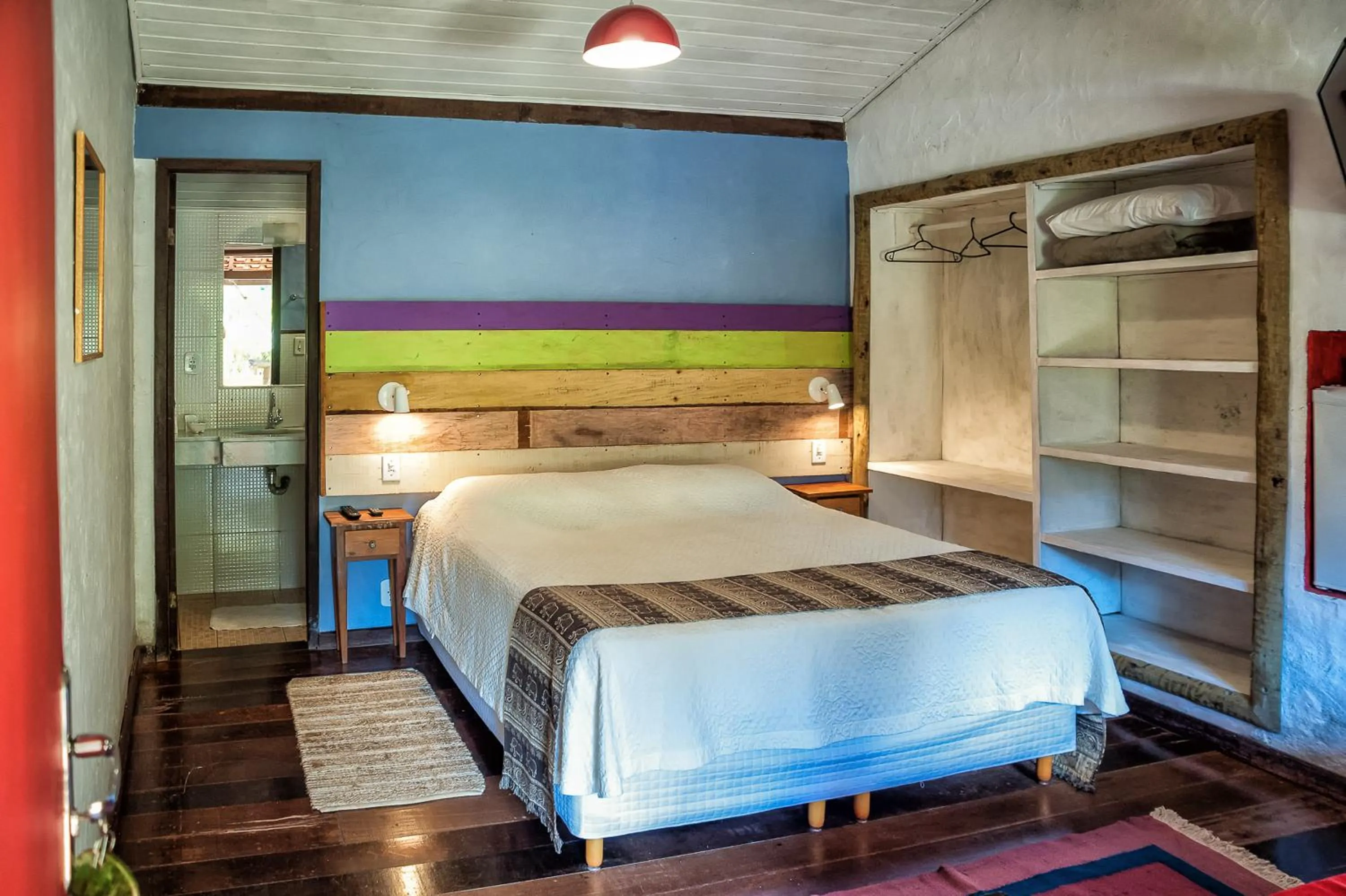 Bed in Pousada Paraíso Açú